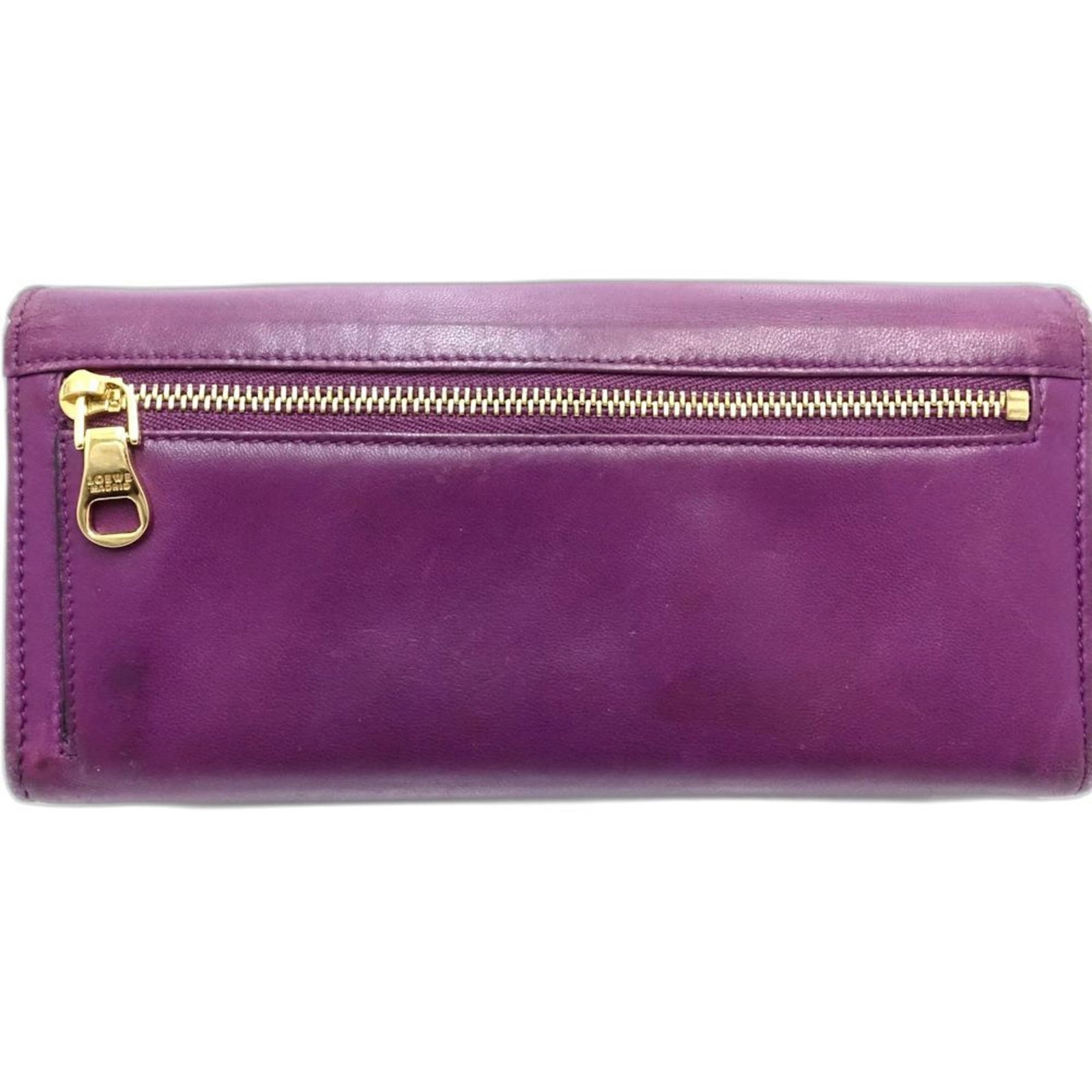 Long Wallet Bi Fold Leather - 3