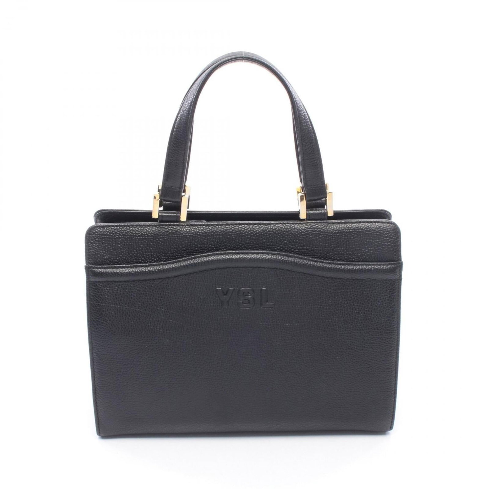 Yves Saint Laurent Handbag Leather: Yves Saint Laurent Handbag Leather Yves Saint Laurent Handbag Leather - A sleek and sophisticated black leather handbag with clean lines and classic design. Made from high-quality leather, its