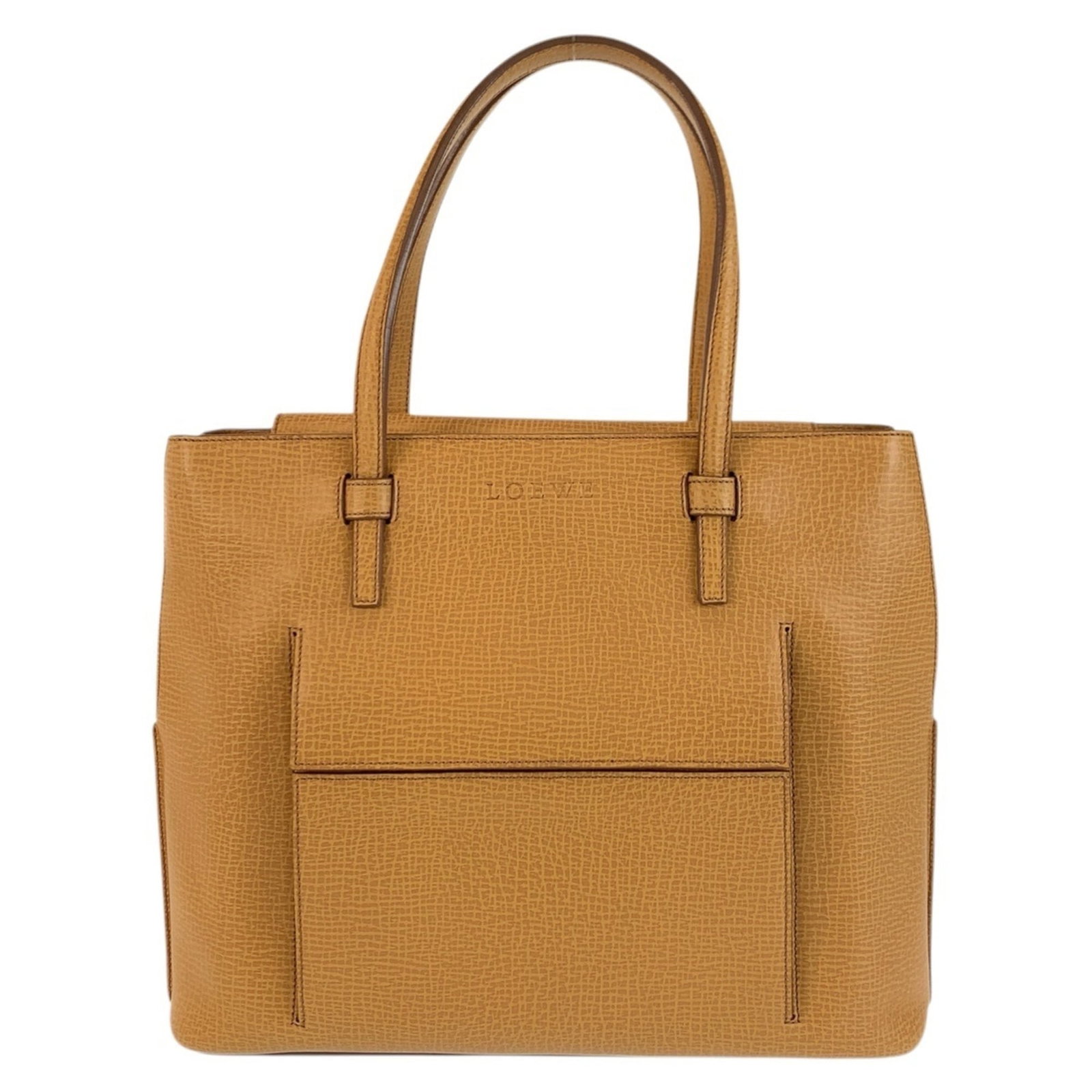 Loewe Handbag Tote Bag Leather: Loewe Handbag Tote Bag Leather Loewe Handbag Tote Bag Leather - A timeless and elegant tote bag from the renowned Spanish brand. Made from high-quality leather, this beige tote features gold hardware