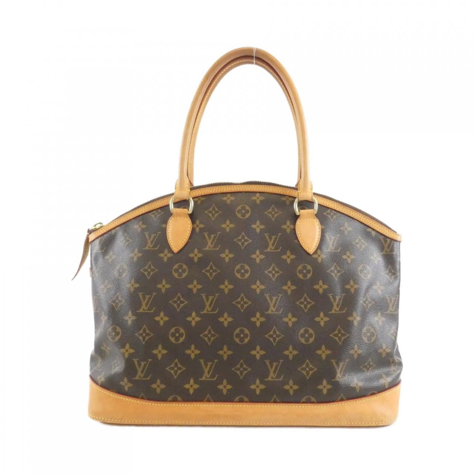 Canvas Coated Louis Vuitton Handbag: Canvas Coated Louis Vuitton Handbag Canvas Coated Louis Vuitton Handbag - A stylish and durable option, this handbag features coated canvas material for added protection. Measuring 31cm x 38cm x