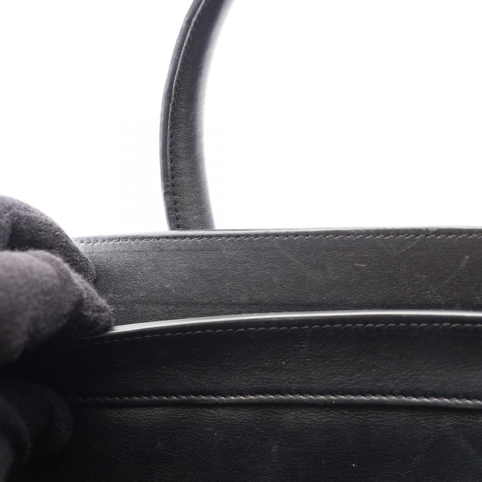 Handbag Celine Leather - 7