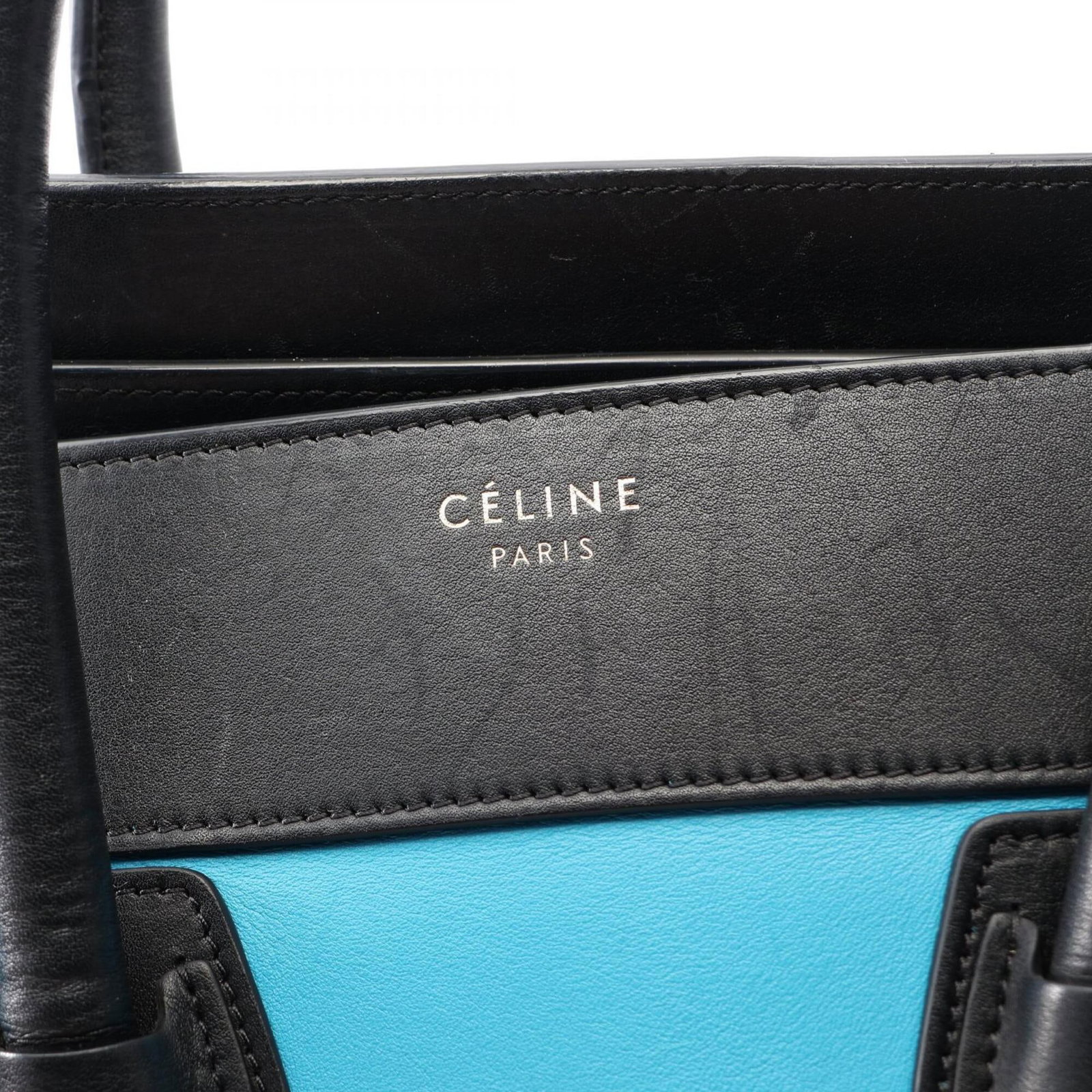 Handbag Celine Leather - 9