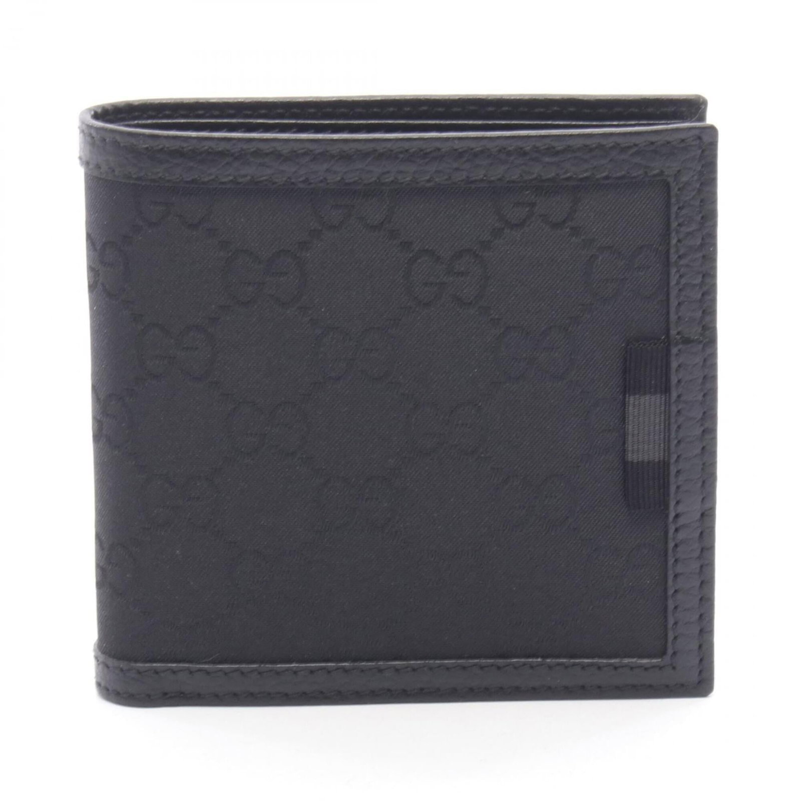 Gucci Wallet (Bi-Fold) Gg Canvas Leather: Gucci Wallet (Bi-Fold) Gg Canvas Leather Gucci's bi-fold wallet is crafted from high-quality GG canvas and leather, making it a stylish accessory for everyday use. Its sleek design and compact size (1