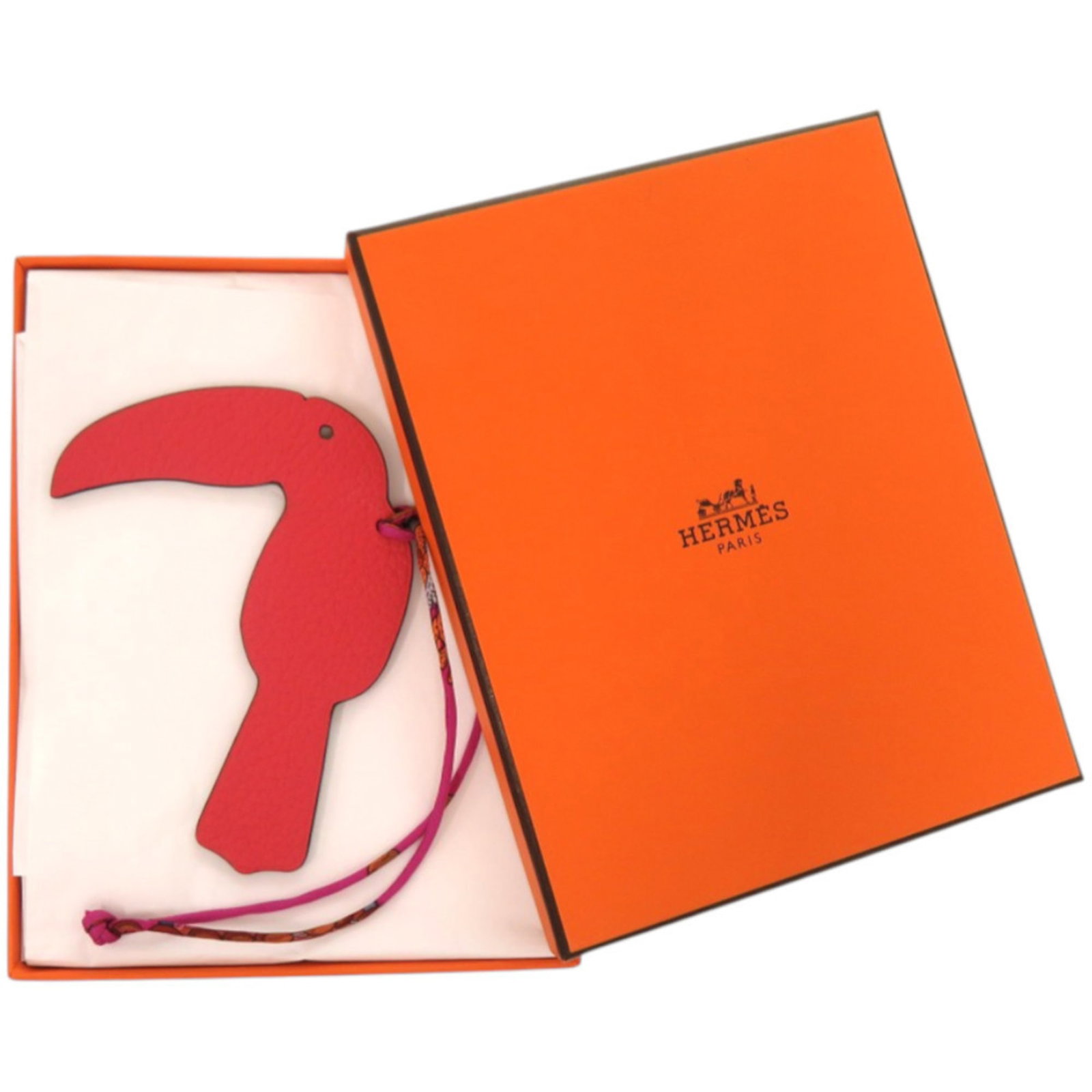 Keyring Hermes Leather - 2