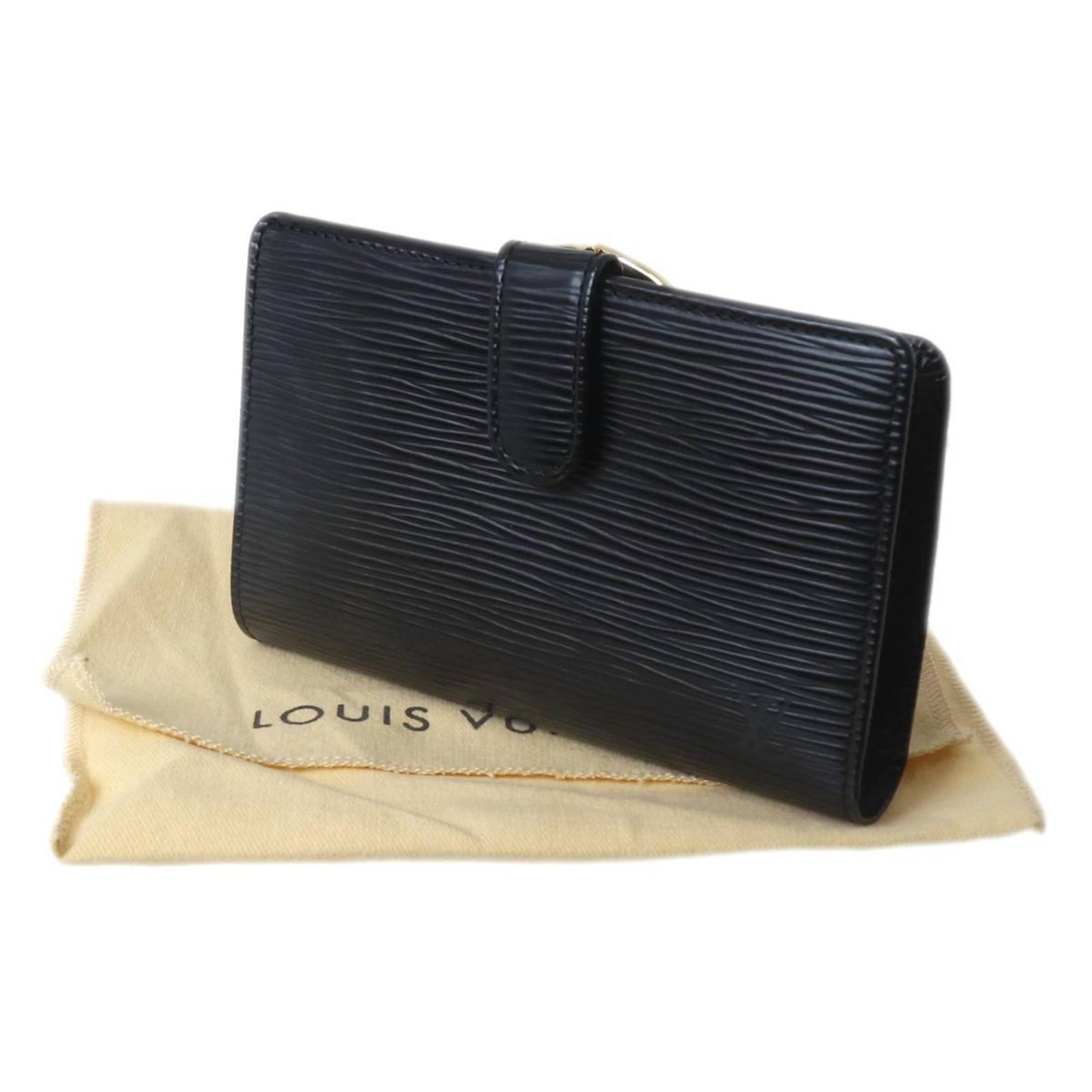 Vuitton Louis Wallet Bi Fold: Vuitton Louis Wallet Bi Fold Luxury and sophistication in every fold, the Louis Vuitton bi-fold wallet boasts sleek Noir leather and precise craftsmanship. Made with attention to detail and a focus