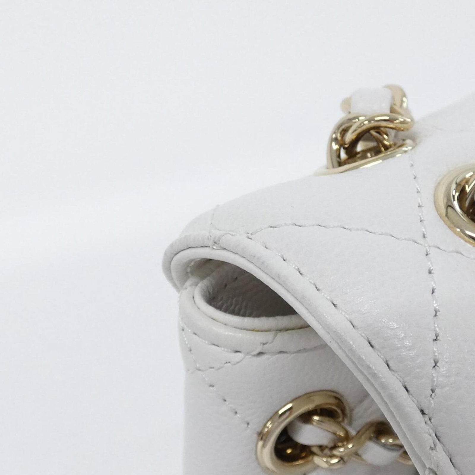 Calfskin Grained Backpack Chanel - 5