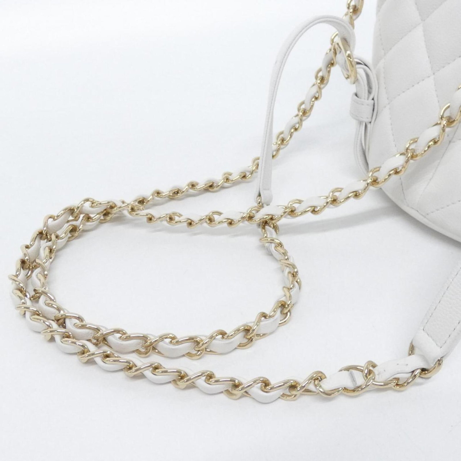 Calfskin Grained Backpack Chanel - 7