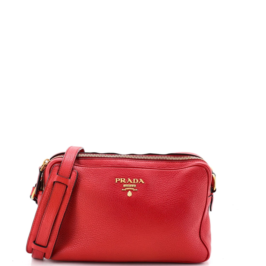Phenix Vitello Medium Double Zip Camera Prada (1 of 6)