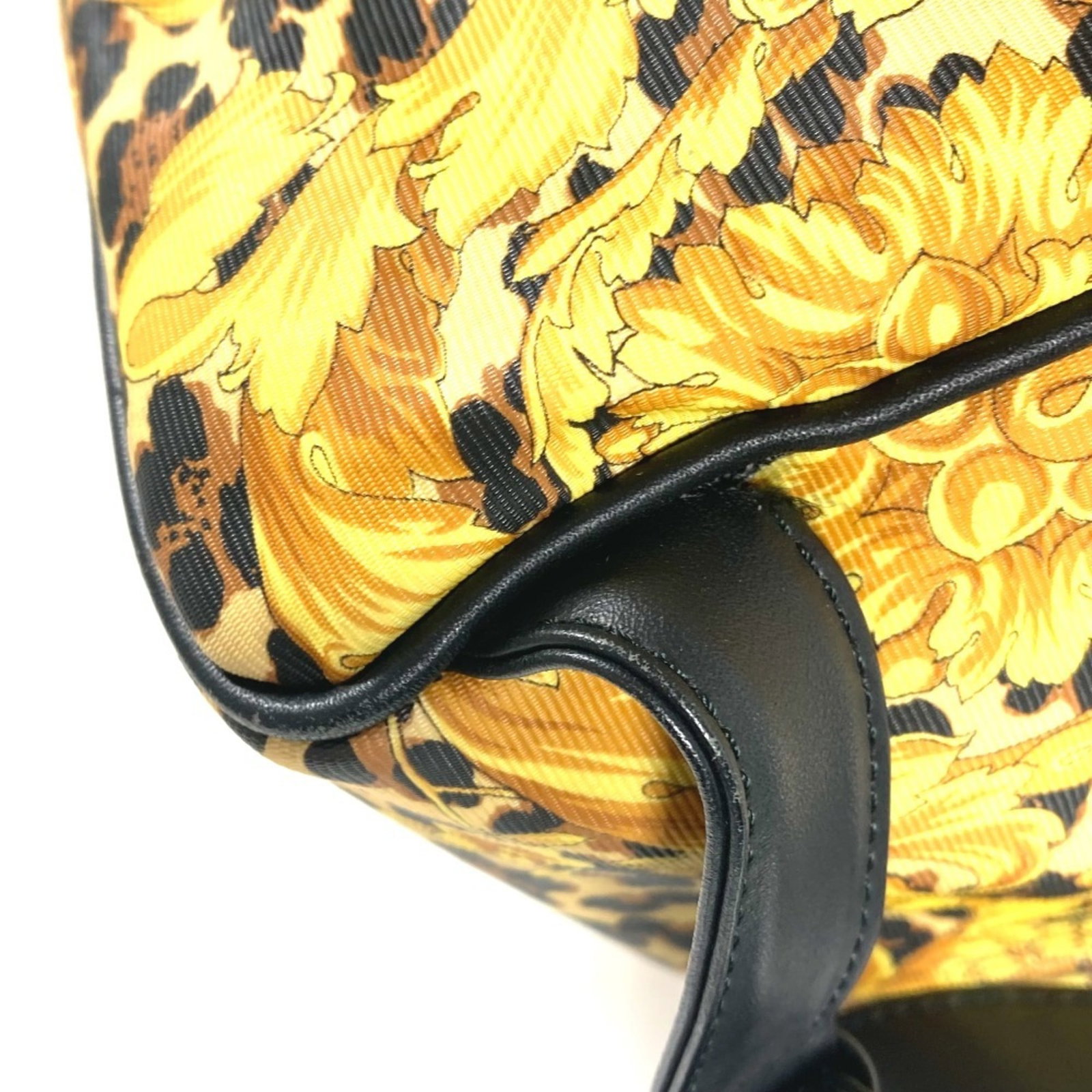 PVC Leather Versace Backpack - 11