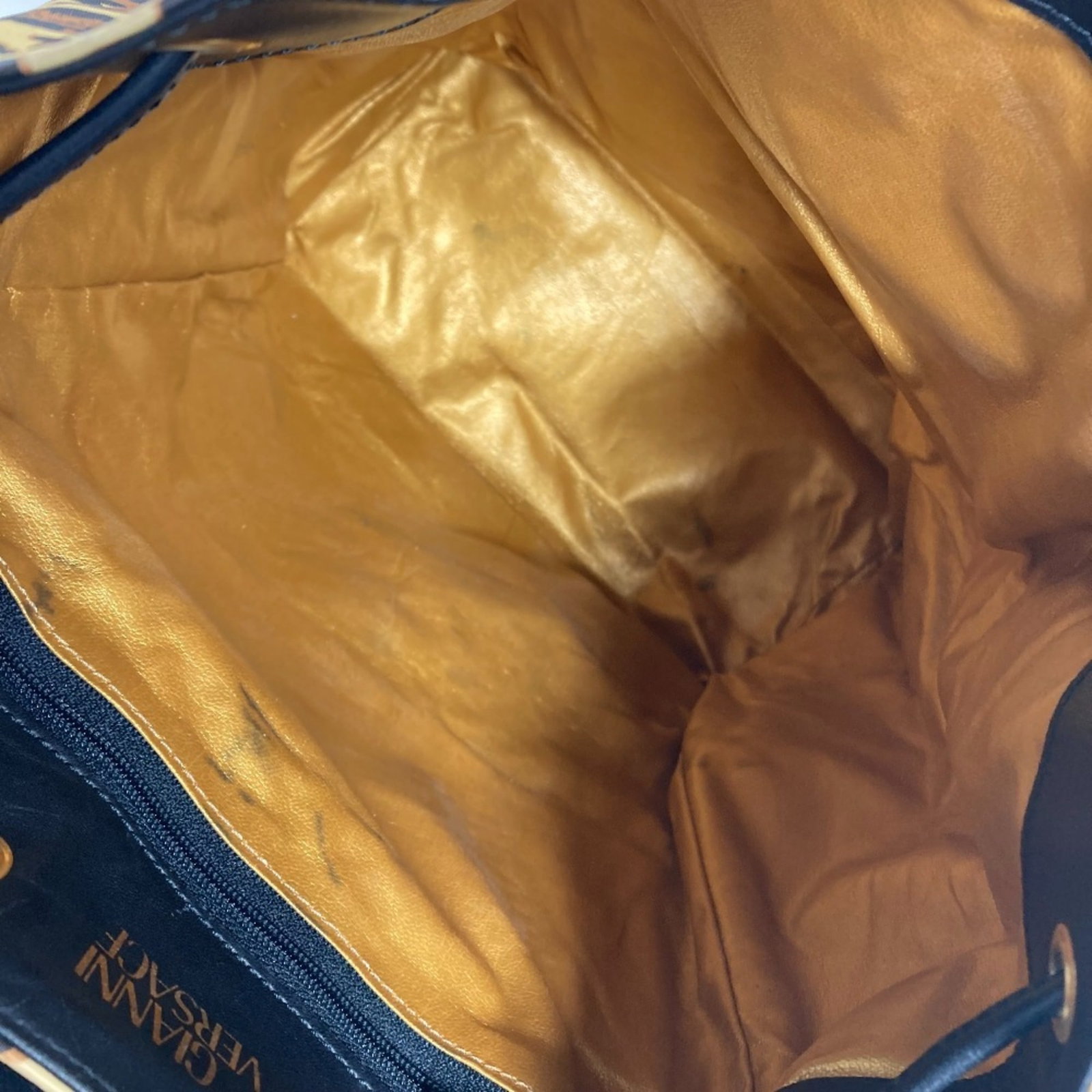 PVC Leather Versace Backpack - 12