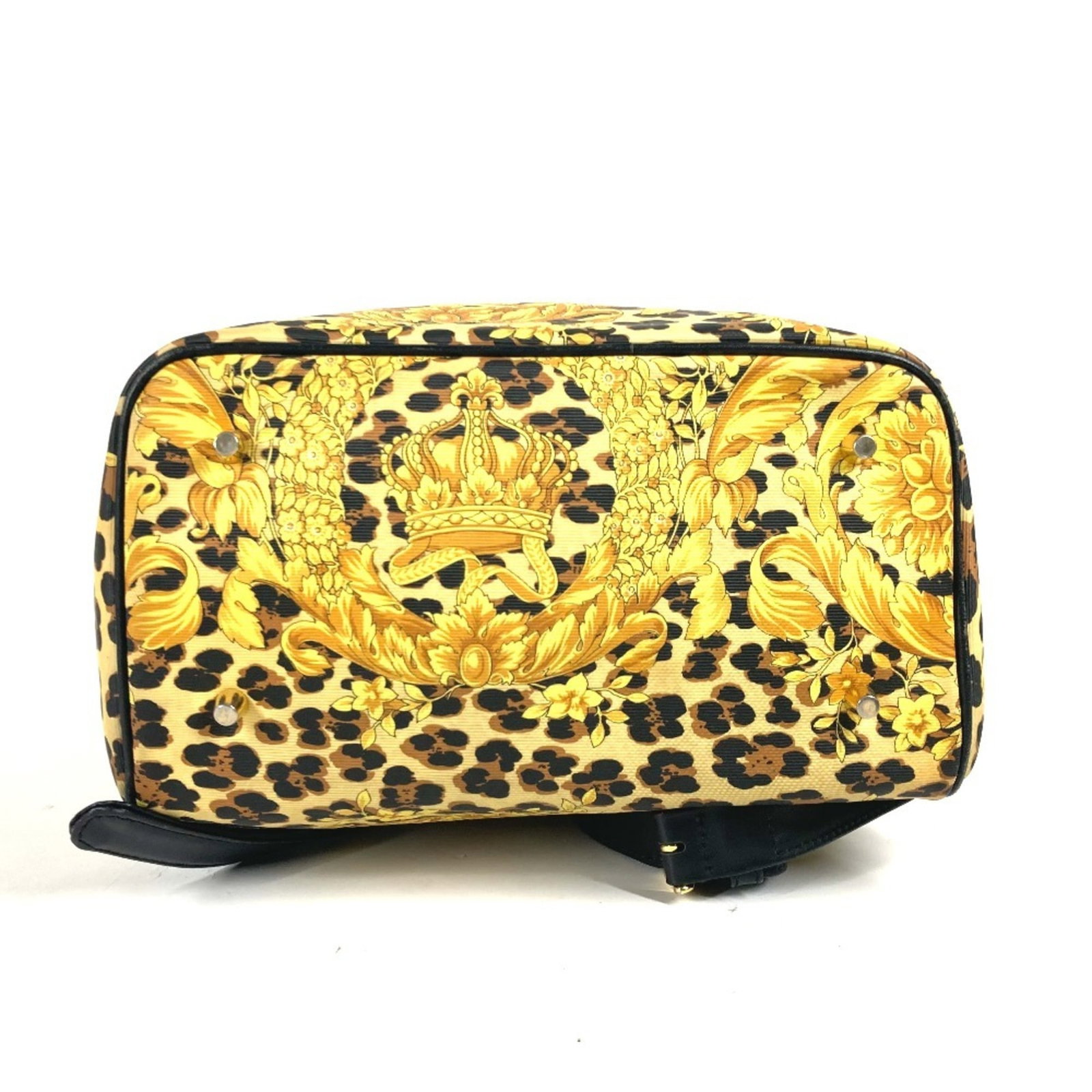 PVC Leather Versace Backpack - 5