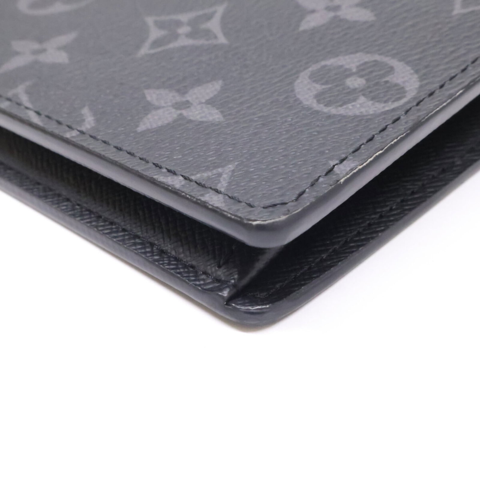 Monogram Eclipse Bi Fold Wallet Vuitton Louis - 9