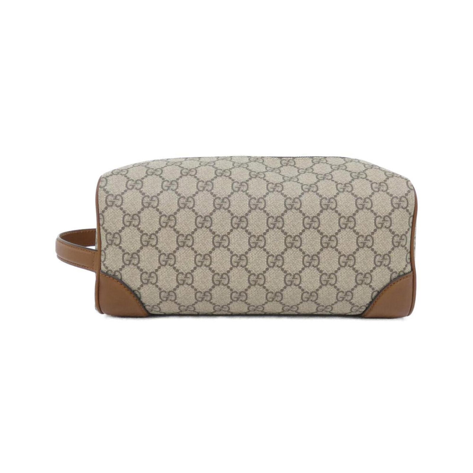 Canvas Gucci Handbag Coated: Canvas Gucci Handbag Coated Coated canvas Gucci handbag with a classic beige and brown color combination, measuring 13cm x 28cm x 13cm. This stylish bag bears a signature, adding an extra layer of int
