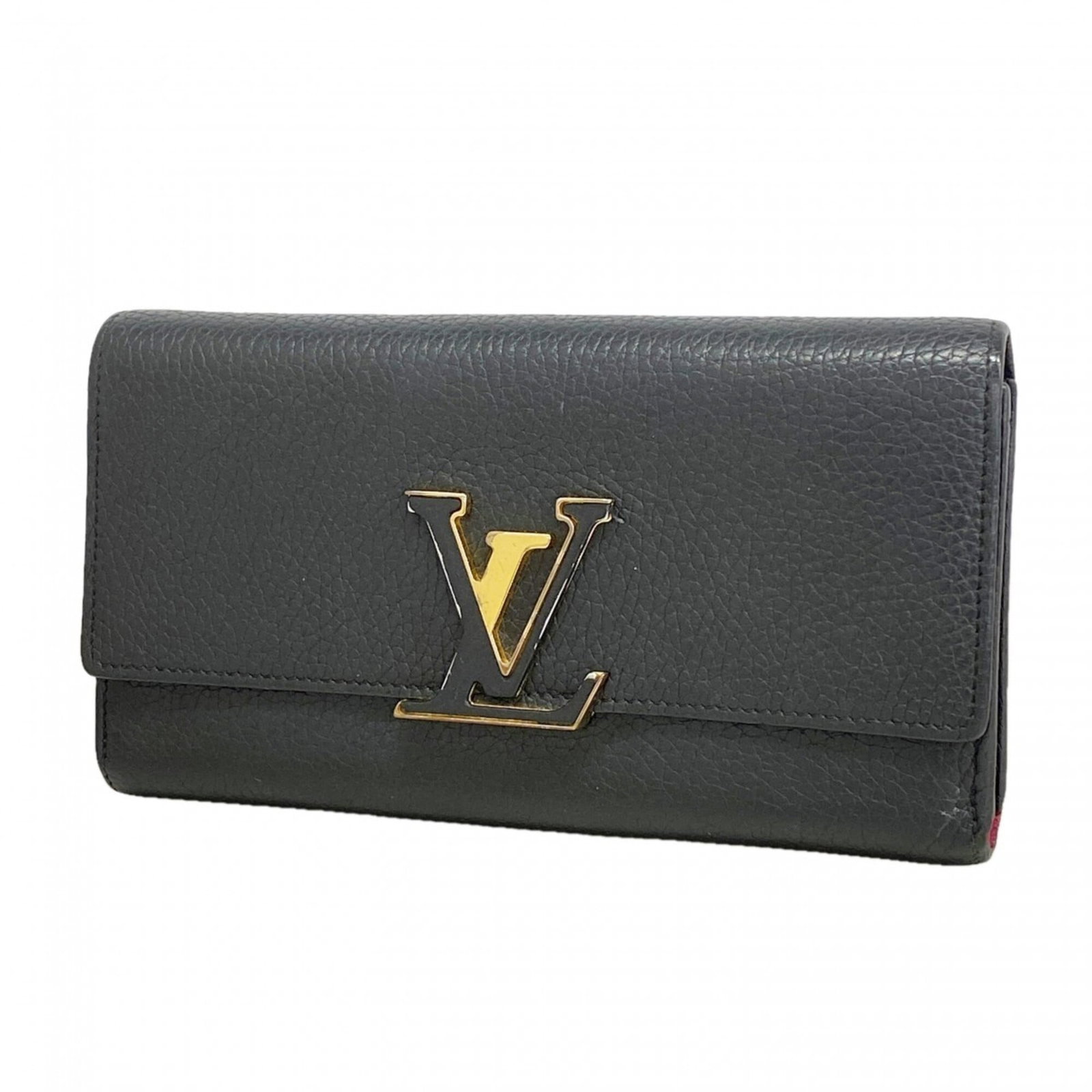 Vuitton Wallet Bi Fold Louis: Vuitton Wallet Bi Fold Louis The Louis Vuitton MPN M61248 Bi Fold Long Wallet features a sleek Noir color and classic design, measuring 10.5cm x 20cm x 2cm. This bi-fold wallet is crafted with