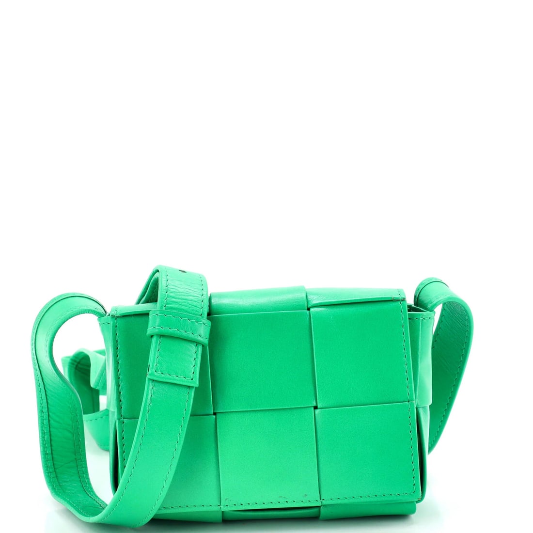 Leather Cassette Bag Intrecciato Candy Maxi Crossbody Bottega Veneta (1 of 5)