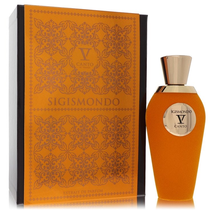 Sigismondo V by V Canto Extrait De Parfum Spray (Unisex) 3.38 oz: Sigismondo V by V Canto Extrait De Parfum Spray (Unisex) 3.38 oz Soft accords of Italian saffron and Ceylon cinnamon open the scent with graceful effusion, setting Sigismondo V apart as a deeply