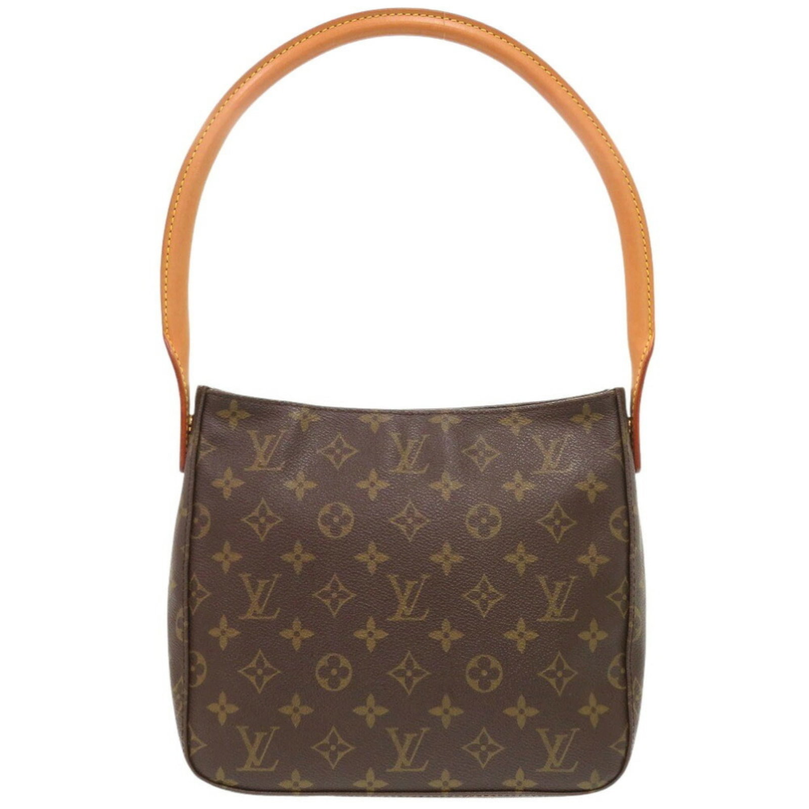 Shoulder Bag Monogram By Louis Vuitton: Shoulder Bag Monogram By Louis Vuitton Brown Louis Vuitton Monogram Shoulder Bag. This shoulder bag features the iconic monogram pattern in brown, with a size of 21.5cm x 24cm x 10cm. A stylish and