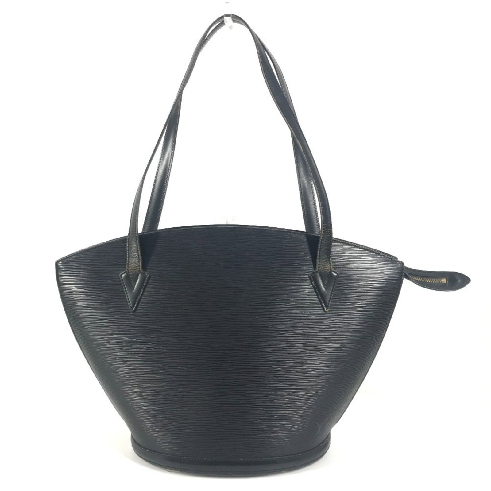 Epi Leather Louis Vuitton Tote Bag Shoulder Bag: Epi Leather Louis Vuitton Tote Bag Shoulder Bag Epi leather Louis Vuitton tote bag offers sleek, sophisticated style with its classic design and timeless black color. Measuring 29.5cm x 25cm x 16.5cm,