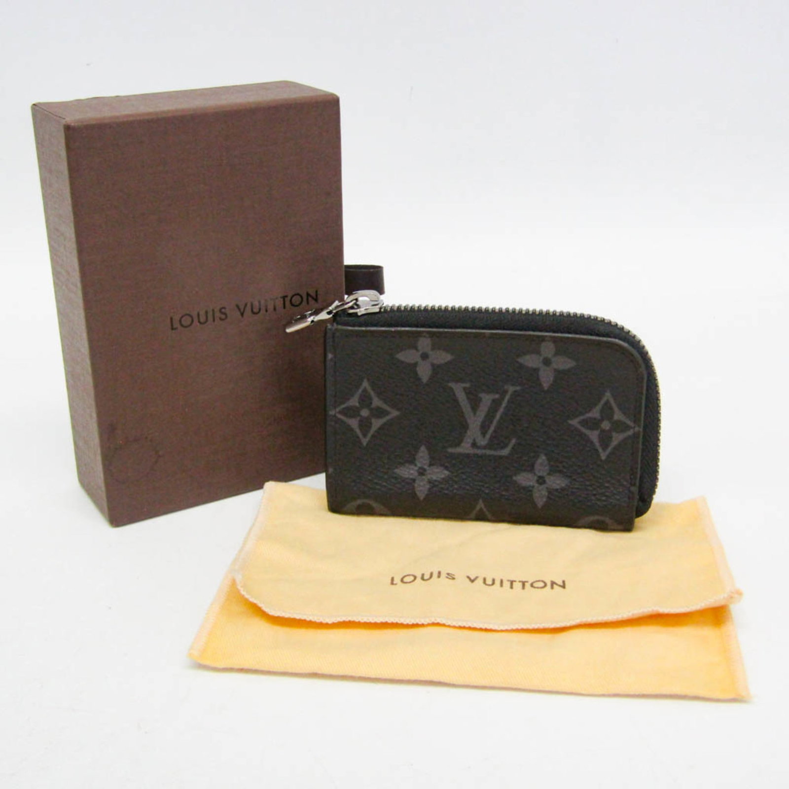 Monogram Eclipse Purse Case Coin Vuitton Louis - 2