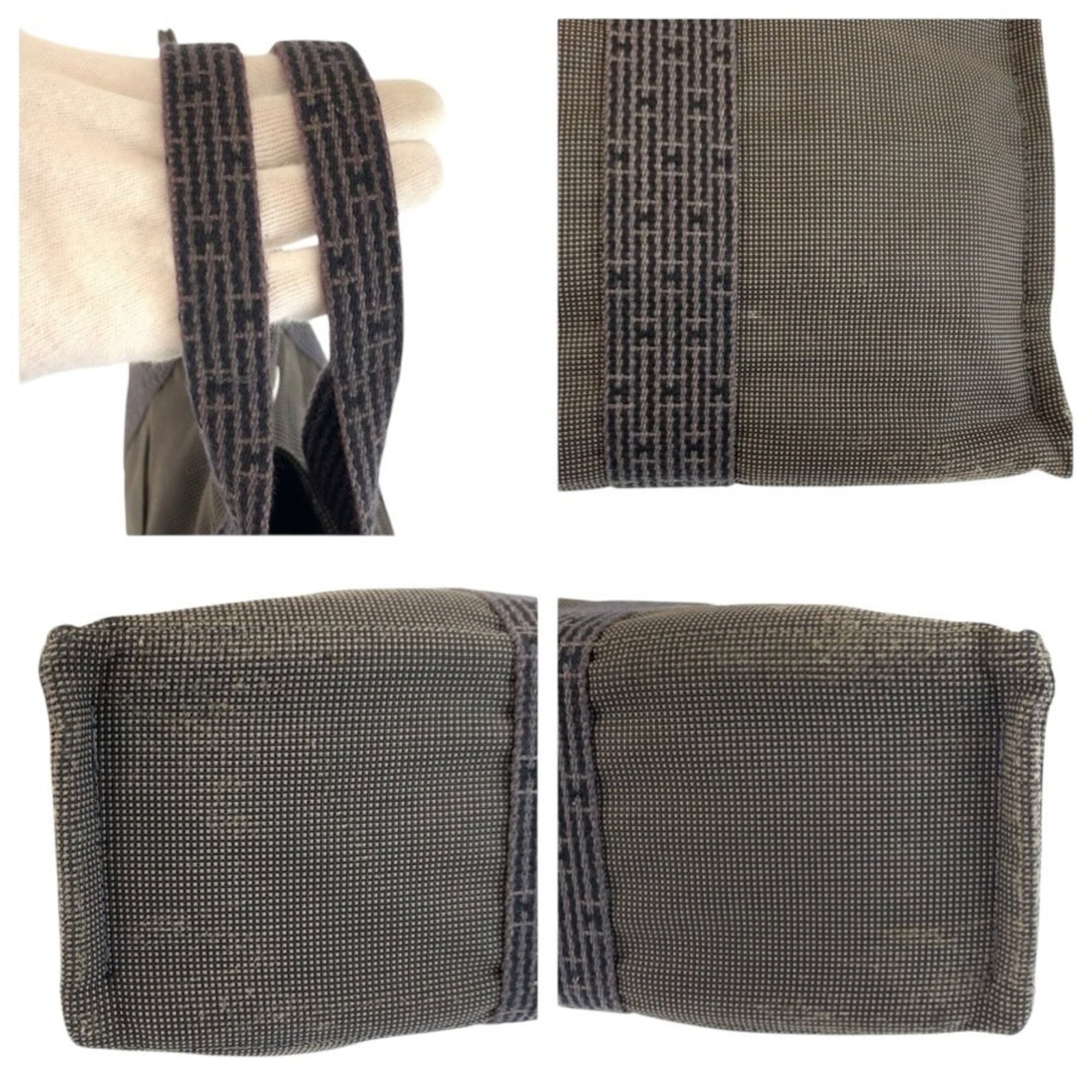 Polyester Polyamide Handbag Tote Hermes - 6