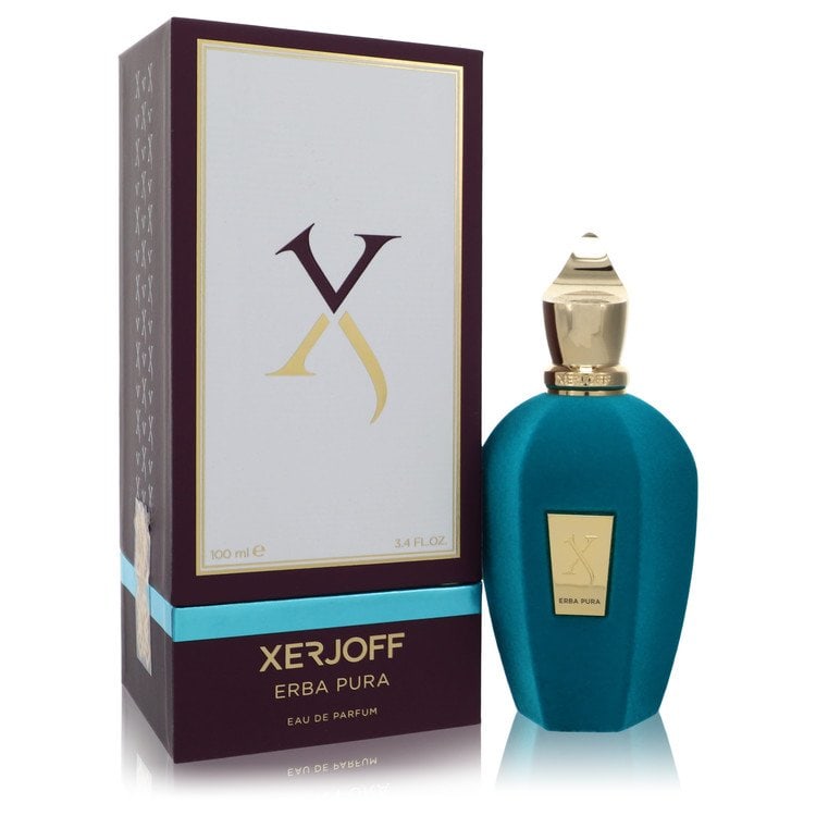 Xerjoff Erba Pura by Xerjoff Eau De Parfum Spray (Unisex) 3.4 oz: Xerjoff Erba Pura by Xerjoff Eau De Parfum Spray (Unisex) 3.4 oz Xerjoff Erba Pura by Xerjoff Eau De Parfum Spray offers a breathless and uplifting opening with Calabrian bergamot, Sicilian lemon,