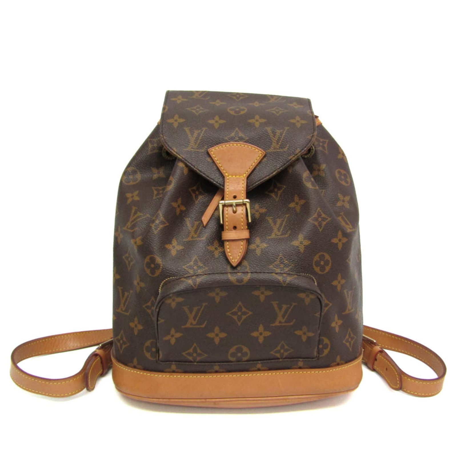 Louis Vuitton Backpack Monogram: Louis Vuitton Backpack Monogram The Louis Vuitton Montsouris MM Backpack Monogram boasts its iconic monogram pattern, crafted from high-quality materials. This stylish backpack features a sleek design