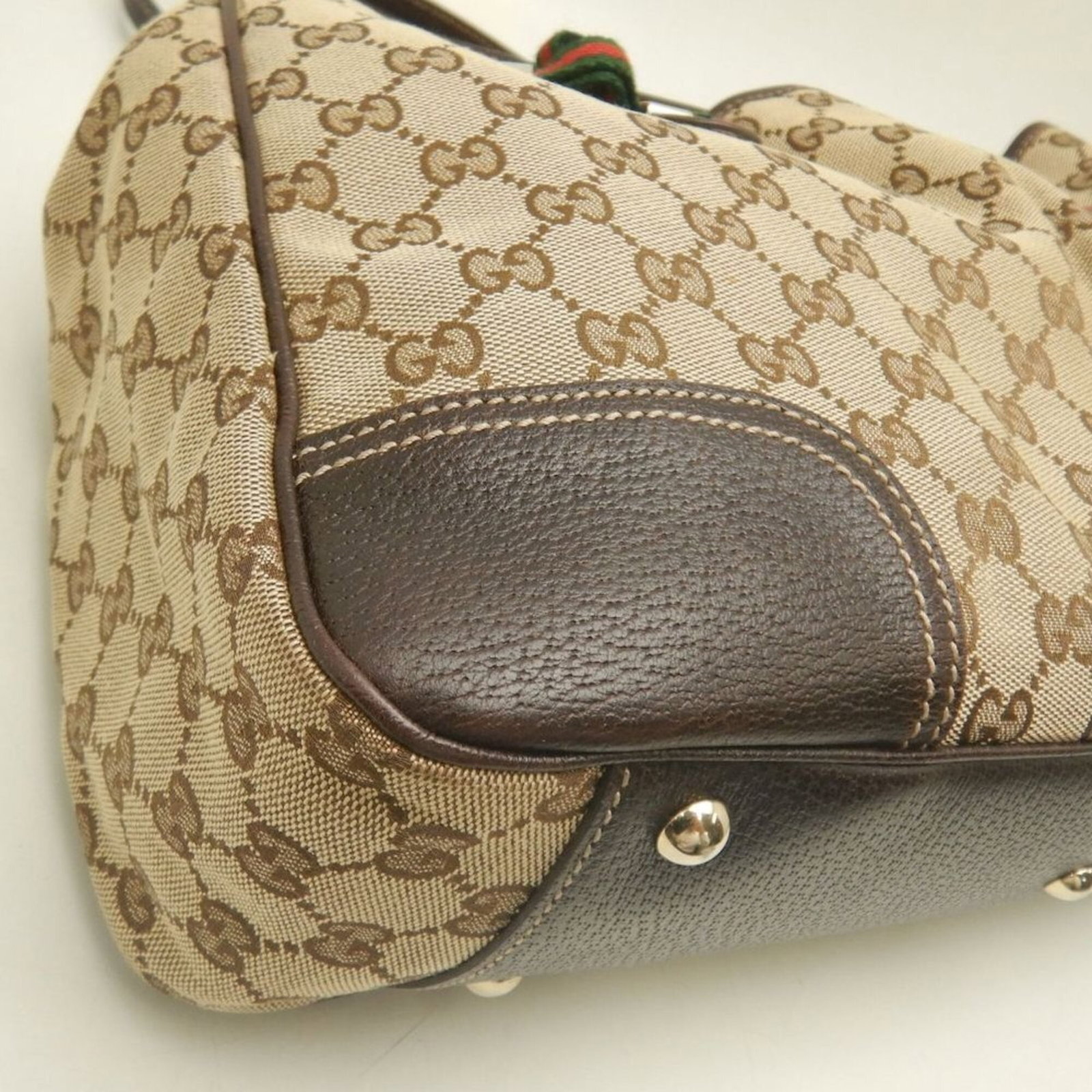 Canvas Leather bag Gucci Tote - 12