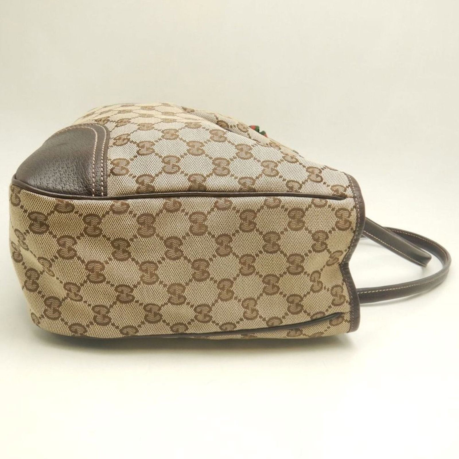 Canvas Leather bag Gucci Tote - 5