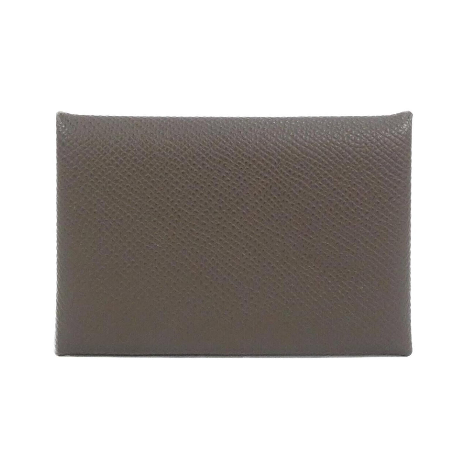 Hermes leather business card case Epsom: Hermes leather business card case Epsom Epsom leather business card case from Hermes, crafted with high-quality brown Epsom leather and measuring 7cm x 10.5cm x 1.5cm. This compact case features a cla