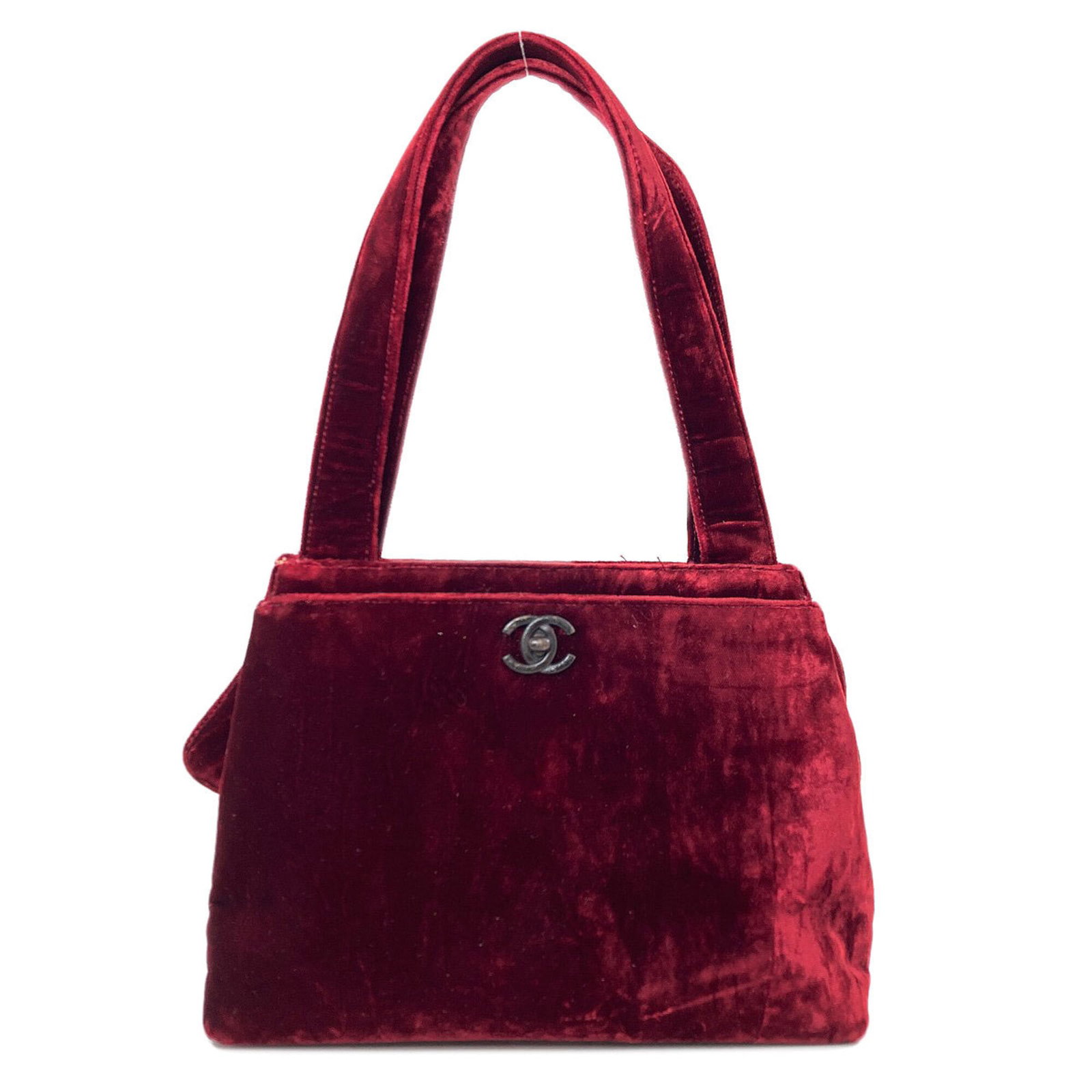 Bag tote Chanel: Bag tote Chanel Red Chanel tote bag with dimensions 17cm x 21.5cm x 7.5cm, offering a compact and stylish storage solution. This iconic design features a classic color that adds a touch of