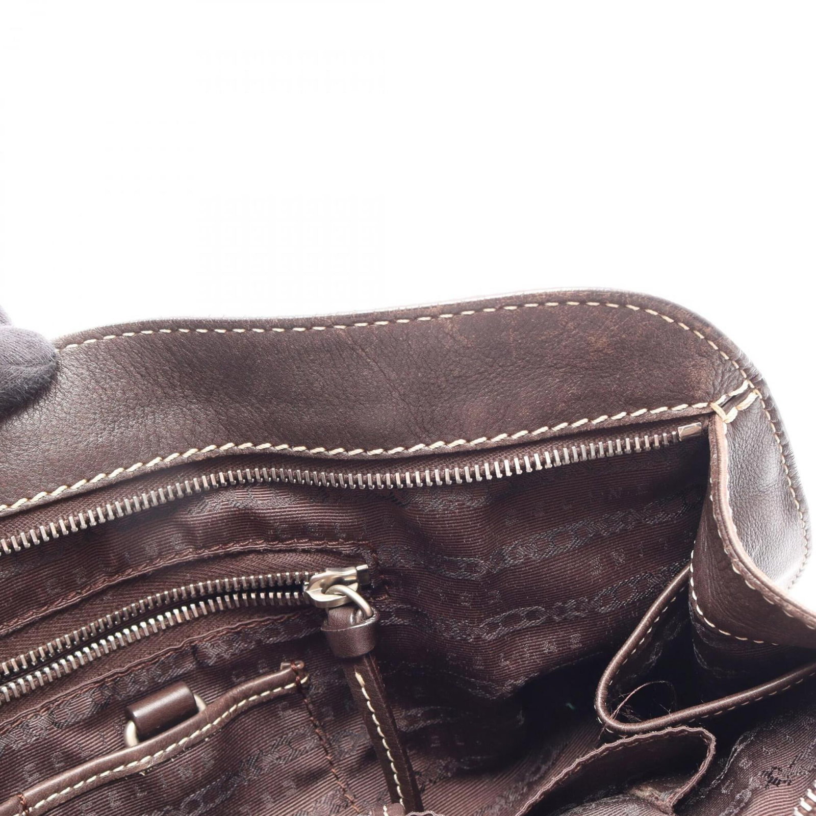 Handbag Celine Leather - 5