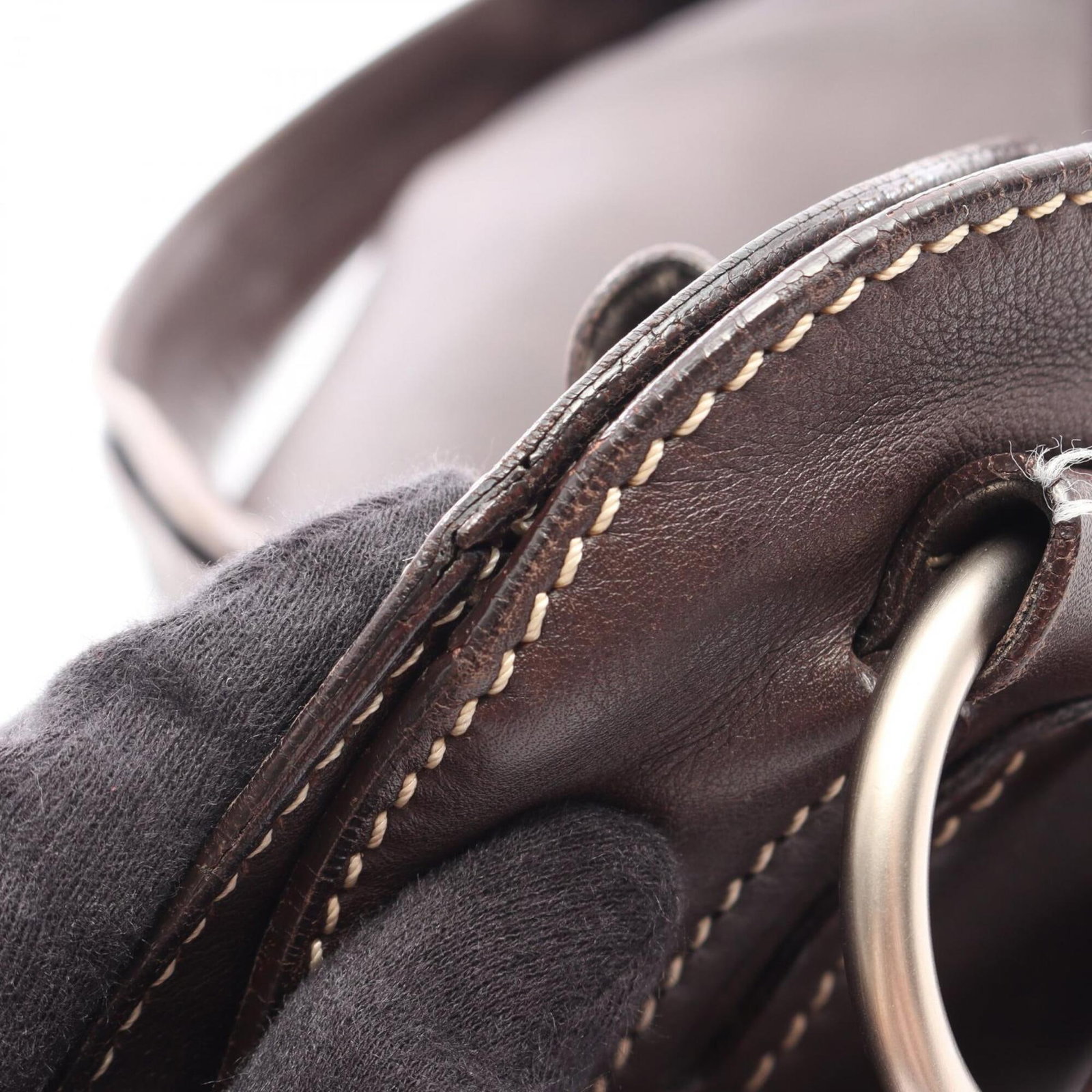Handbag Celine Leather - 9