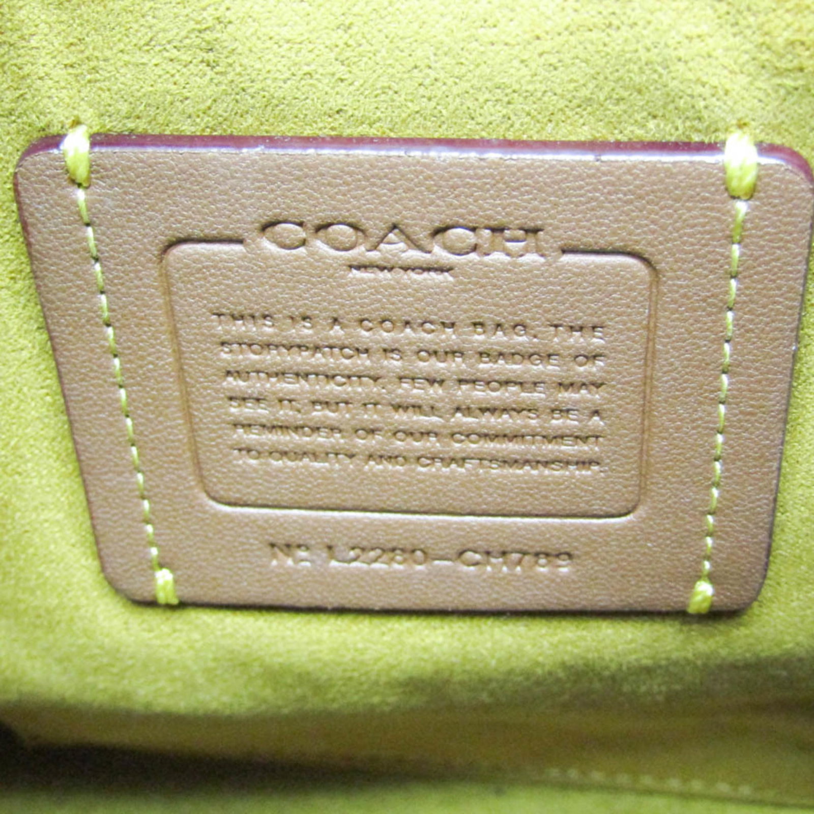 Backpack Leather Coach - 13