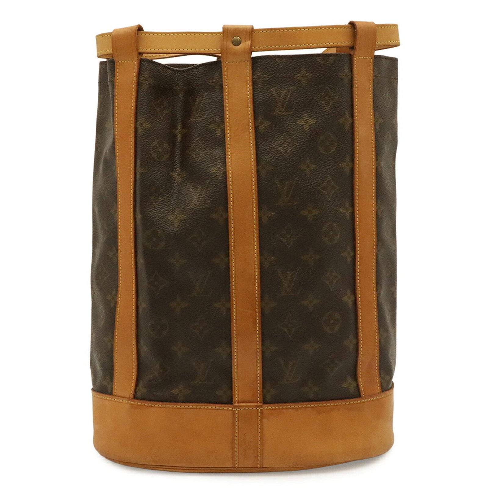 Shoulder Bag Monogram Canvas by Louis Vuitton: Shoulder Bag Monogram Canvas by Louis Vuitton Monogram Canvas by Louis Vuitton. This shoulder bag features the iconic monogram pattern in brown, crafted from high-quality canvas material. With its cla