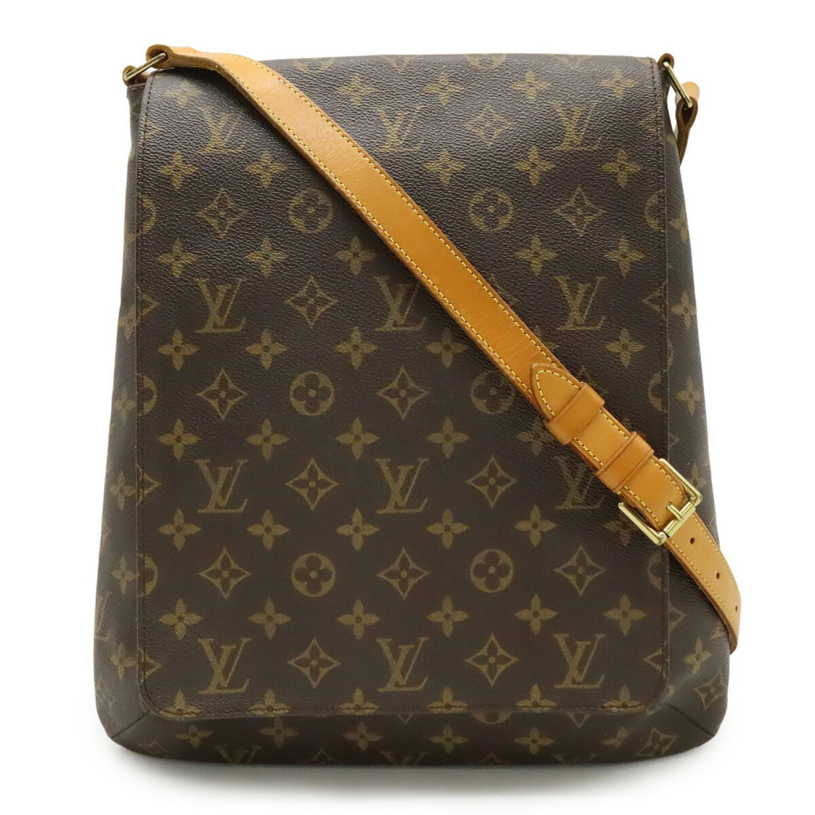 Shoulder Bag Monogram By Louis Vuitton: Shoulder Bag Monogram By Louis Vuitton Brown Monogram Louis Vuitton Shoulder Bag, 35cm x 6.5cm in size, features the iconic monogram pattern and classic design. This stylish shoulder bag showcases