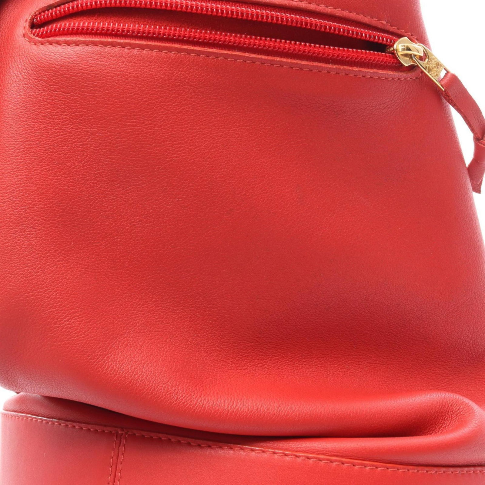 Backpack Handbag Leather Pouch Loewe - 10