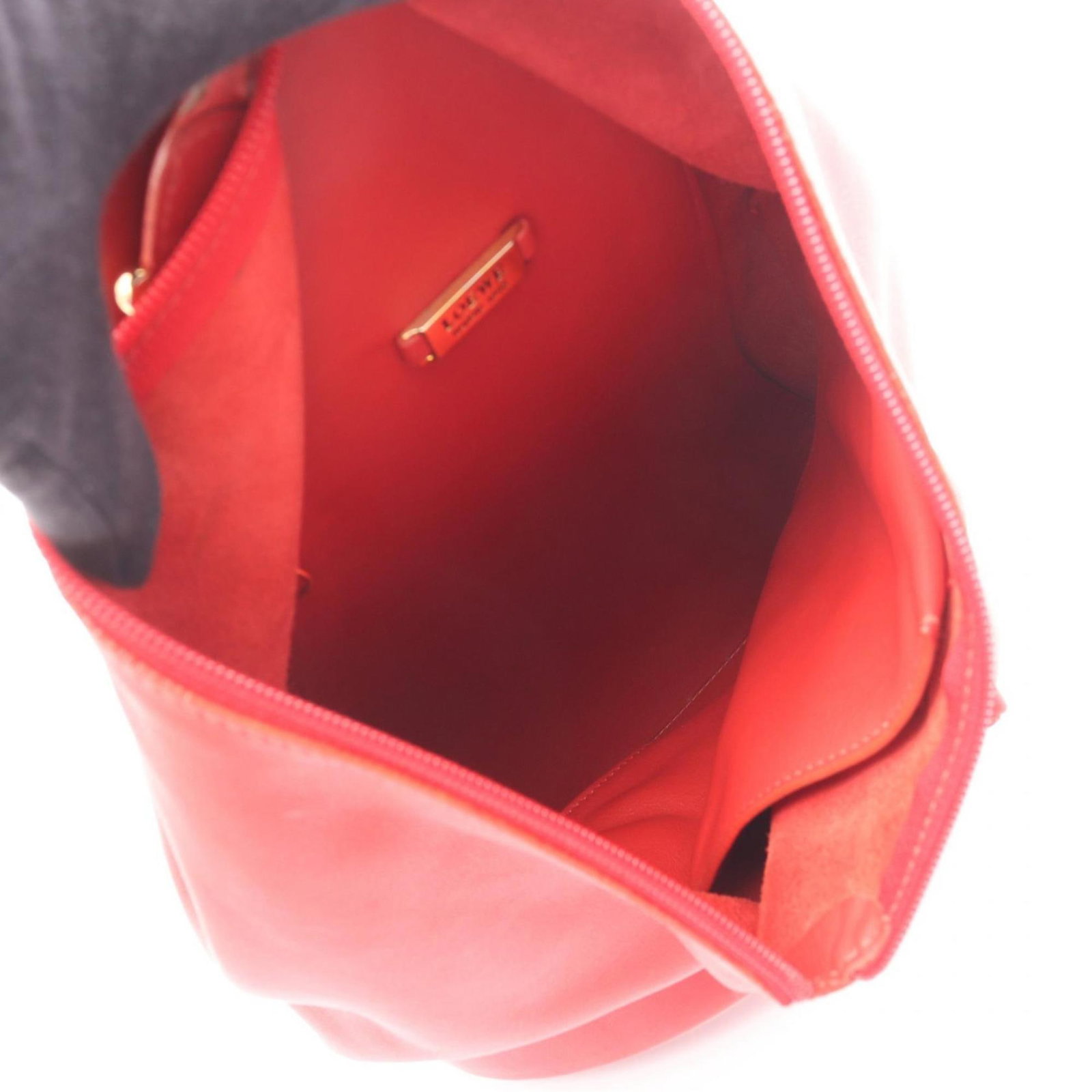 Backpack Handbag Leather Pouch Loewe - 3