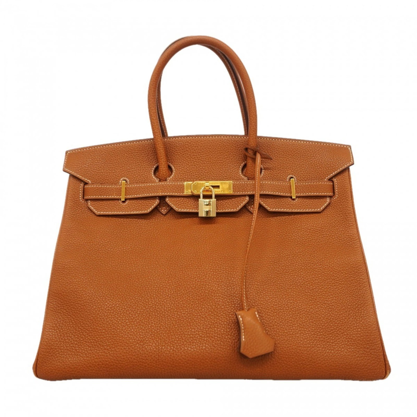 Togo Leather Handbag Hermes: Togo Leather Handbag Hermes Togo Leather Handbag by Hermes - A luxurious gold hardware accentuates the classic design of this 28cm x 35cm x 18cm handbag, crafted from high-quality Togo leather. The ba