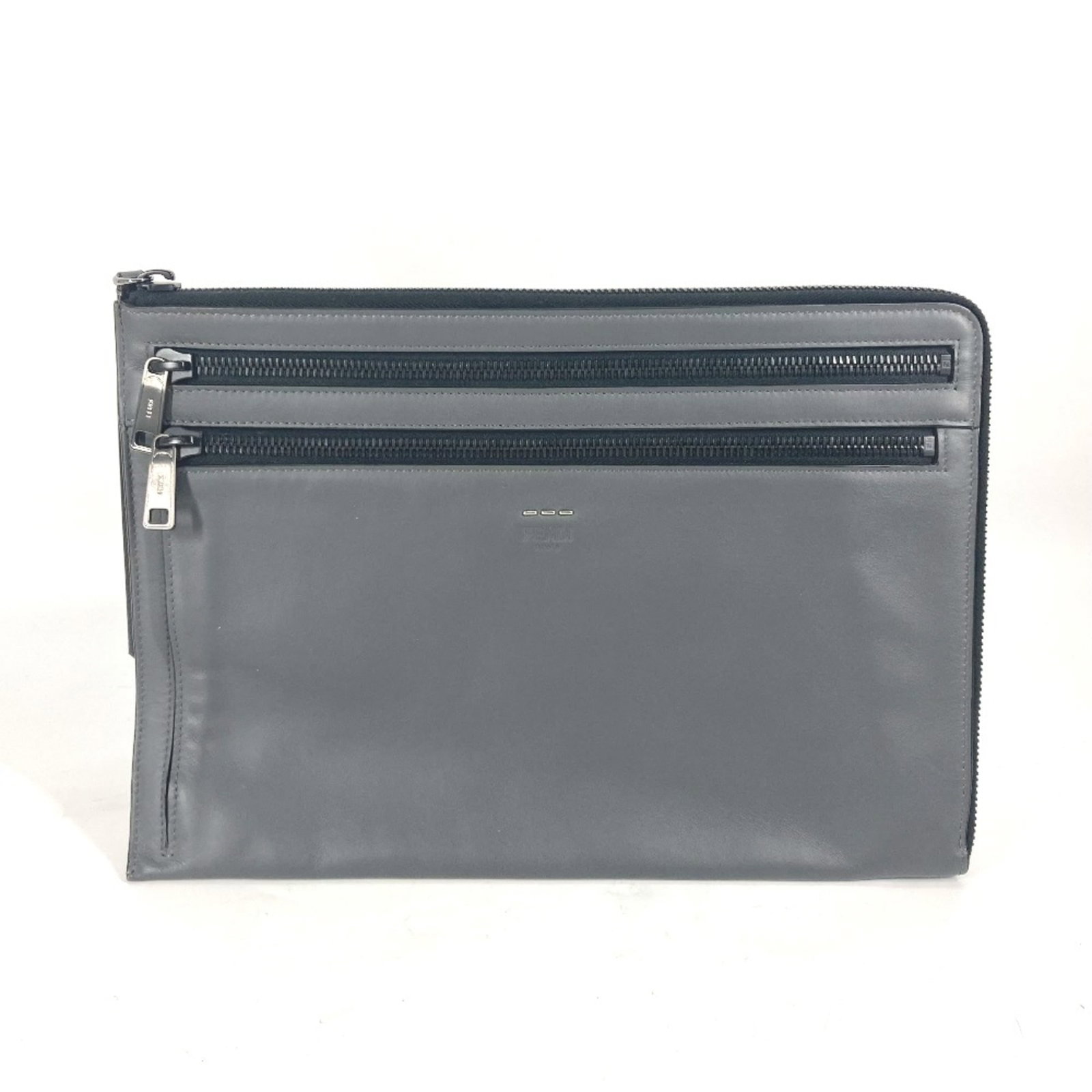 Bag Clutch Leather Fendi (1 of 14)