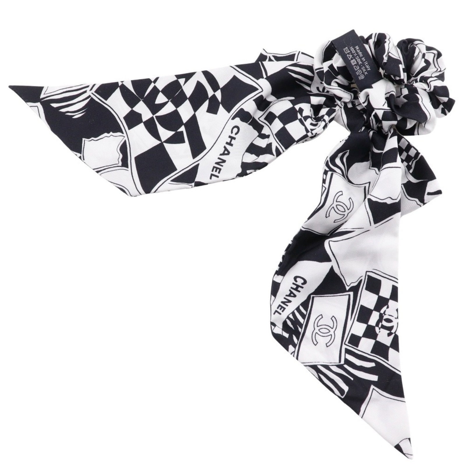 Chanel silk scrunchie - 2
