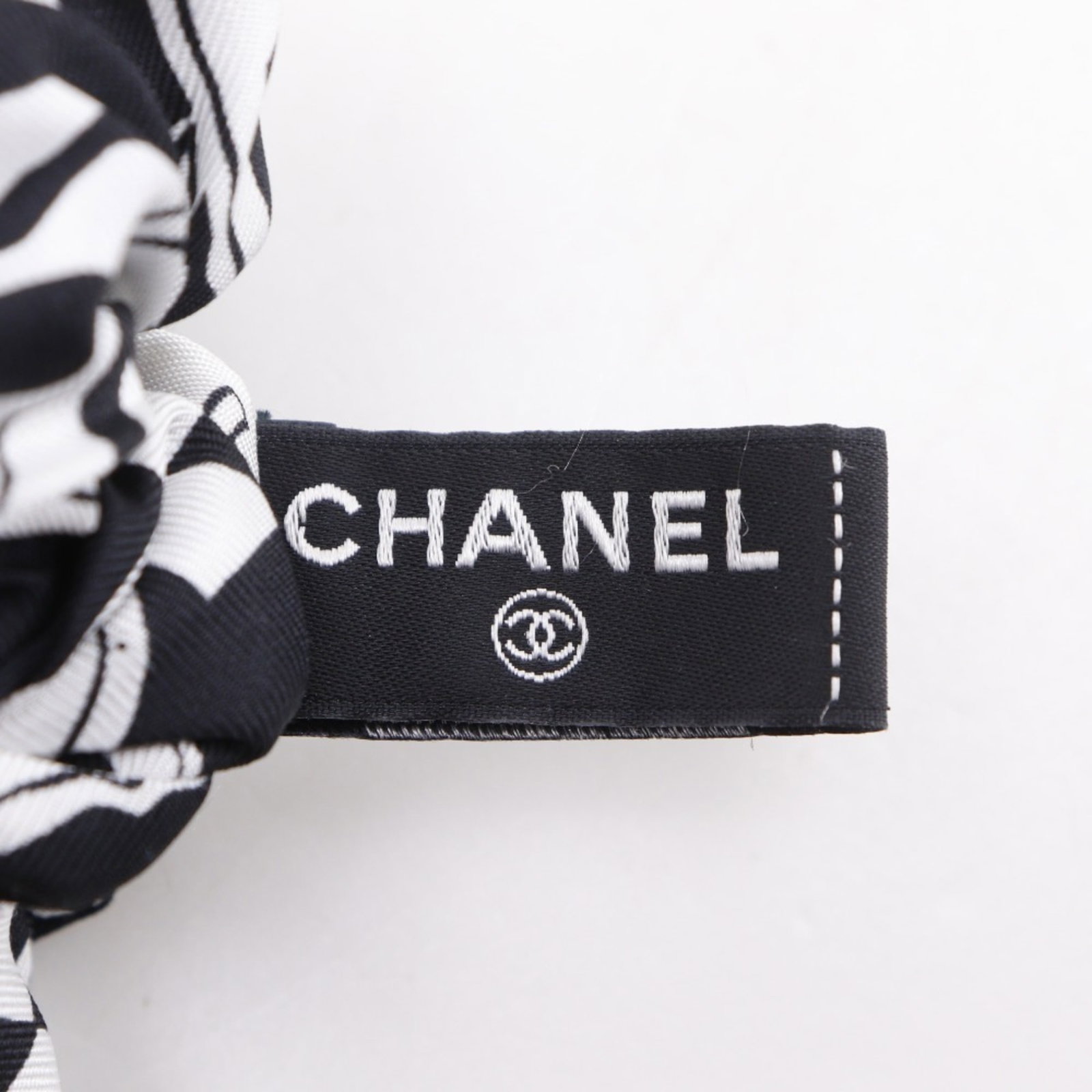 Chanel silk scrunchie - 7