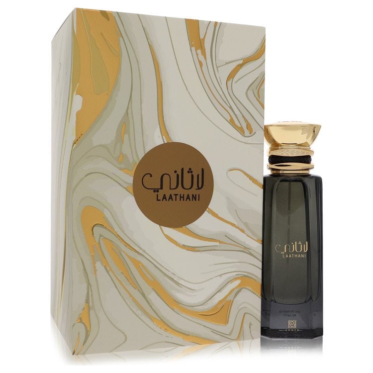 Ahmed Al Maghribi Laathani by Ahmed Al Maghribi Eau De Parfum Spray (Unisex) 2.72 oz: Ahmed Al Maghribi Laathani by Ahmed Al Maghribi Eau De Parfum Spray (Unisex) 2.72 oz Ahmed Al Maghribi Laathani Eau De Parfum Spray is a 2.72 oz unisex fragrance by Ahmed Al Maghribi, offering a