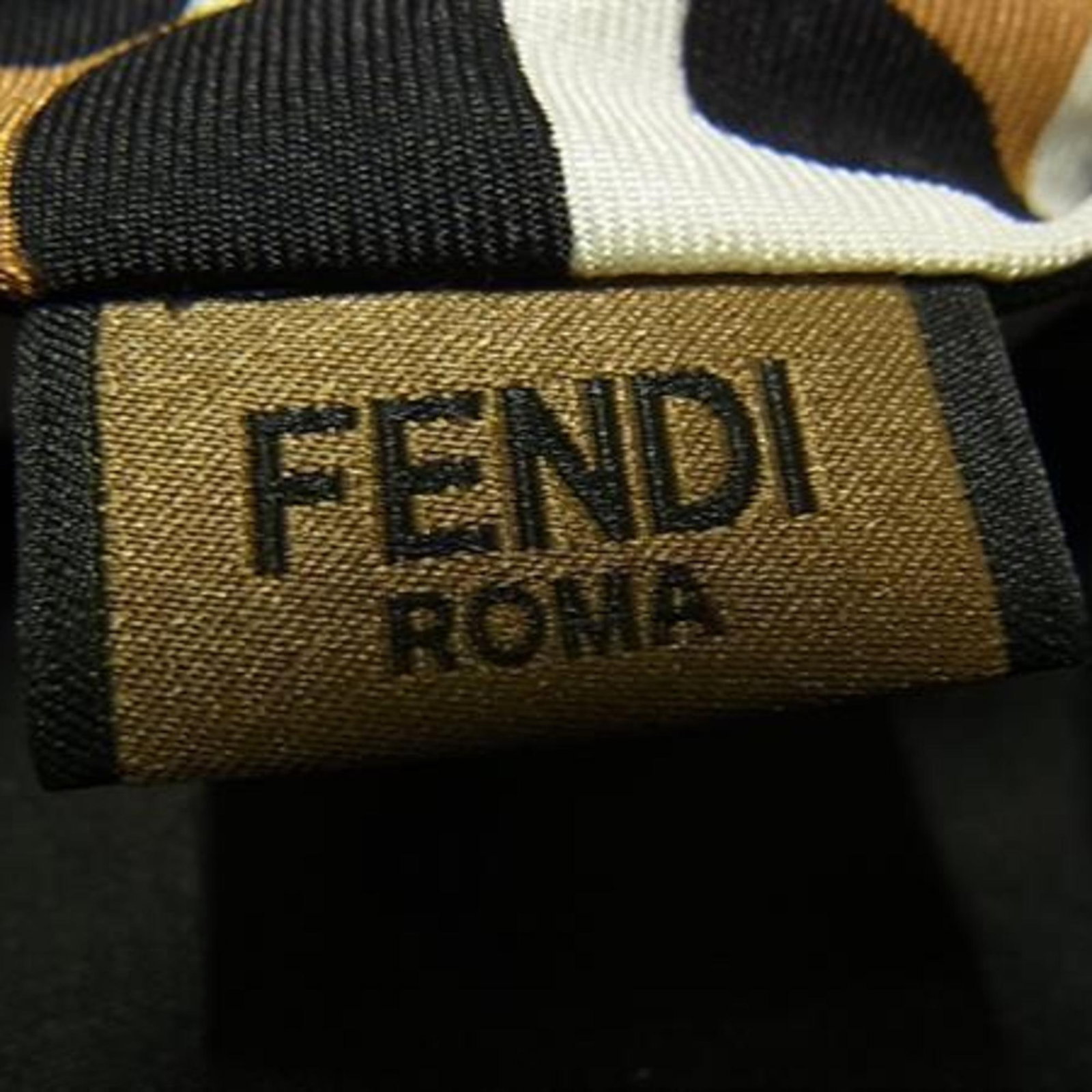 Fendi silk scrunchie - 2