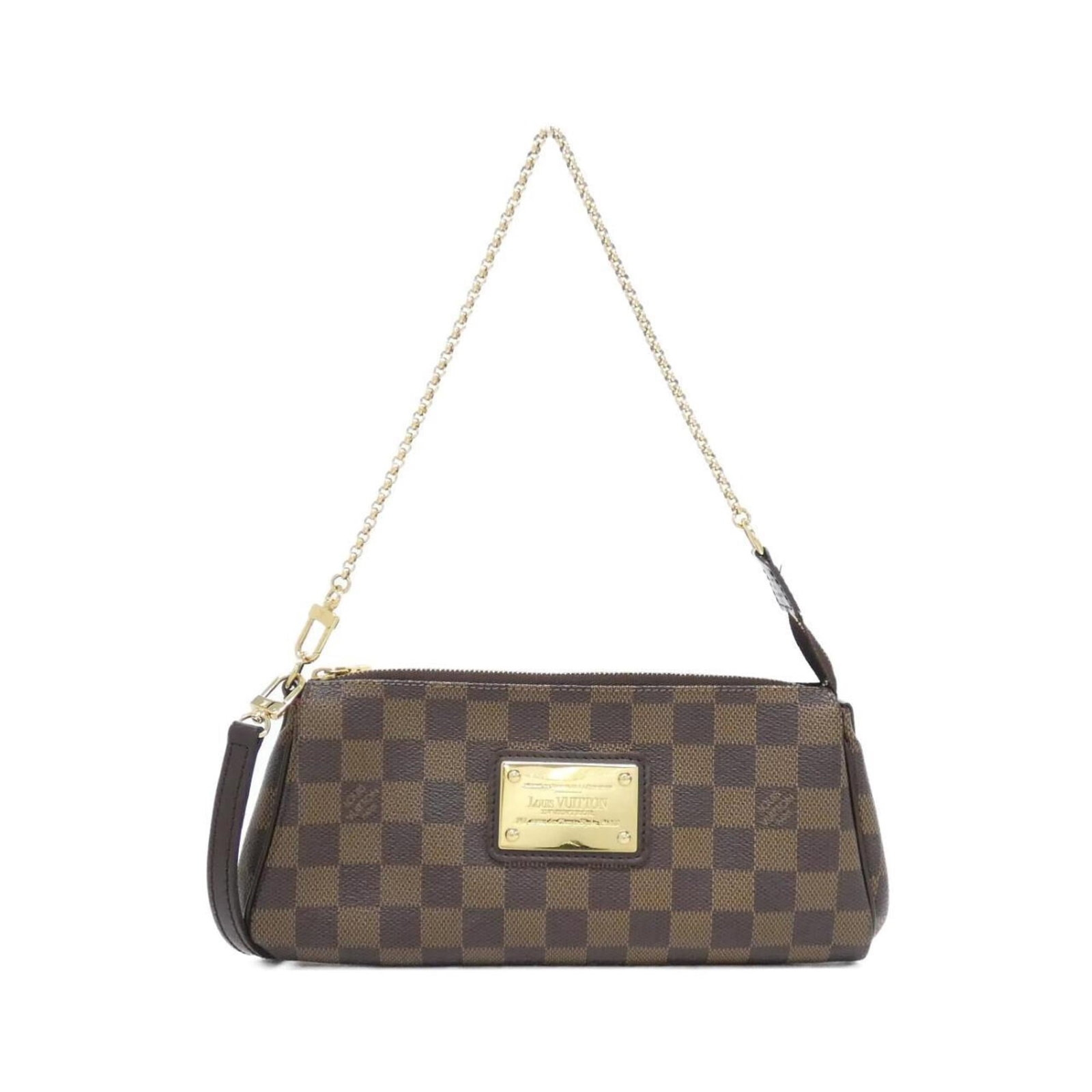 Shoulder bag coated canvas by Louis Vuitton: Shoulder bag coated canvas by Louis Vuitton Coated canvas by Louis Vuitton, featuring a classic shoulder bag design with a brown color and durable construction. The bag comes complete with a dust bag 