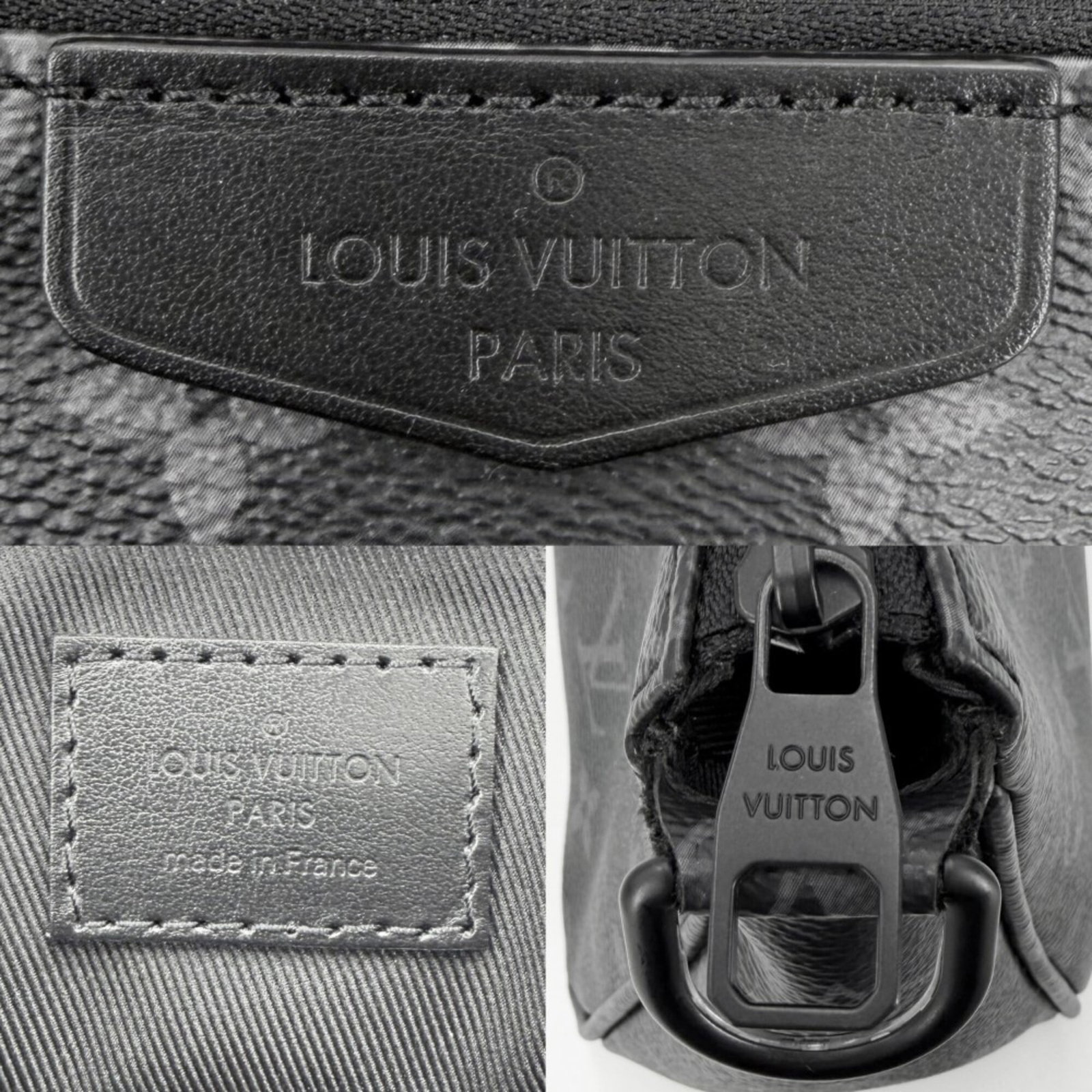 Monogram Eclipse Pochette Bag Shoulder Louis Vuitton - 5