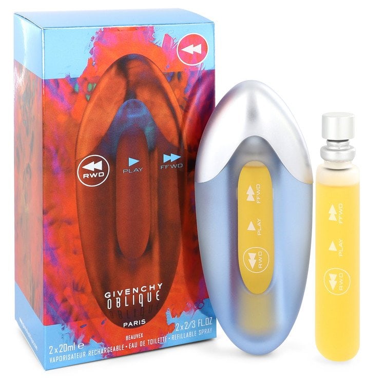 Oblique Rwd by Givenchy Two 2/3 oz Eau De Toilette Spray Refills 2/3 oz (1 of 1)