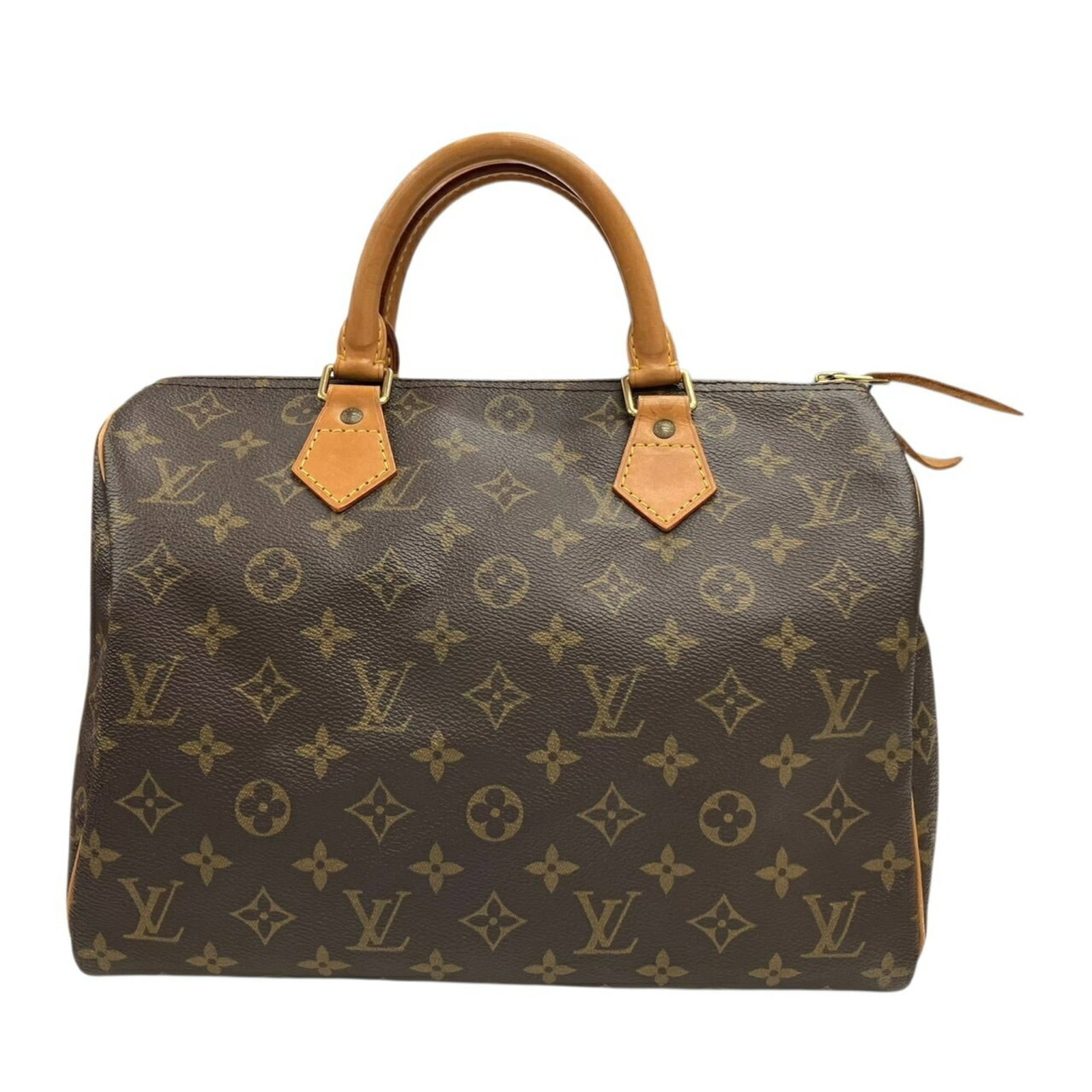Handbag with Monogram Louis Vuitton Bag from Boston: Handbag with Monogram Louis Vuitton Bag from Boston Brown Monogram Louis Vuitton Boston Bag, 21cm x 30cm x 17cm. This classic bag features the iconic monogram pattern and brown color, a timeless combi