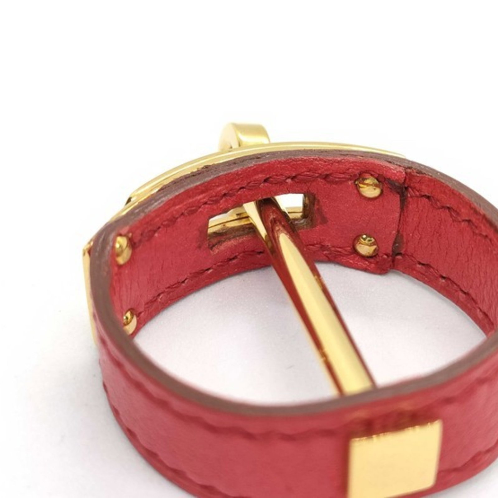 Hermes Scarf Ring Leather - 5