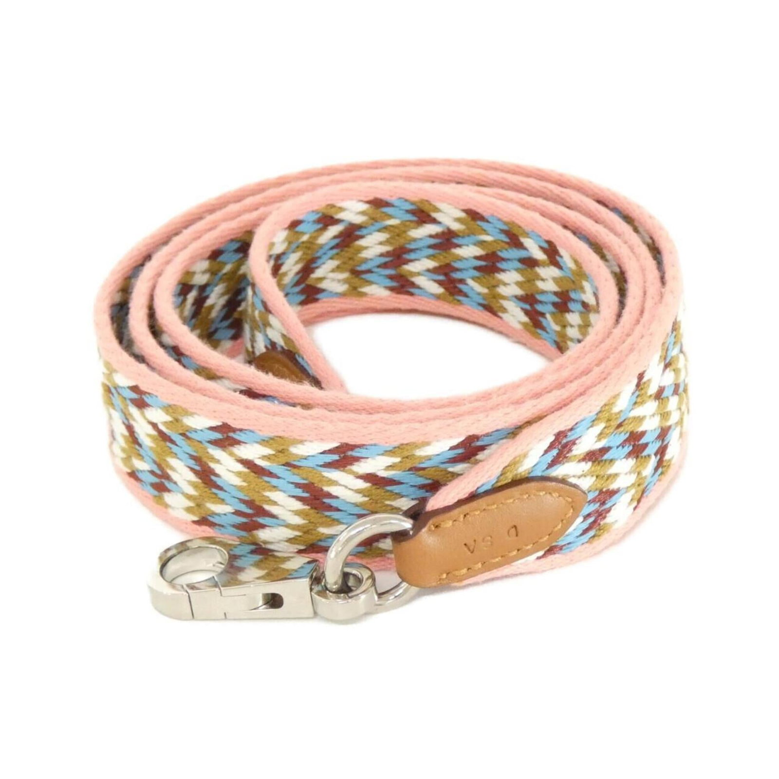 Swift leather strap canvas Hermes: Swift leather strap canvas Hermes Swift leather strap canvas Hermes, available in Gold, Pink, Rouge vif, and White. This stylish accessory features a unique combination of canvas and swift leather