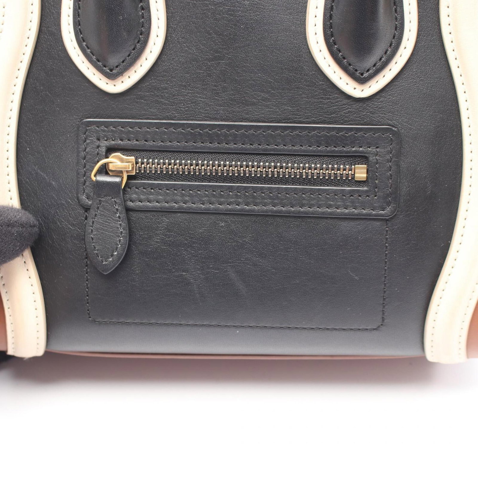 Handbag Celine Leather - 6
